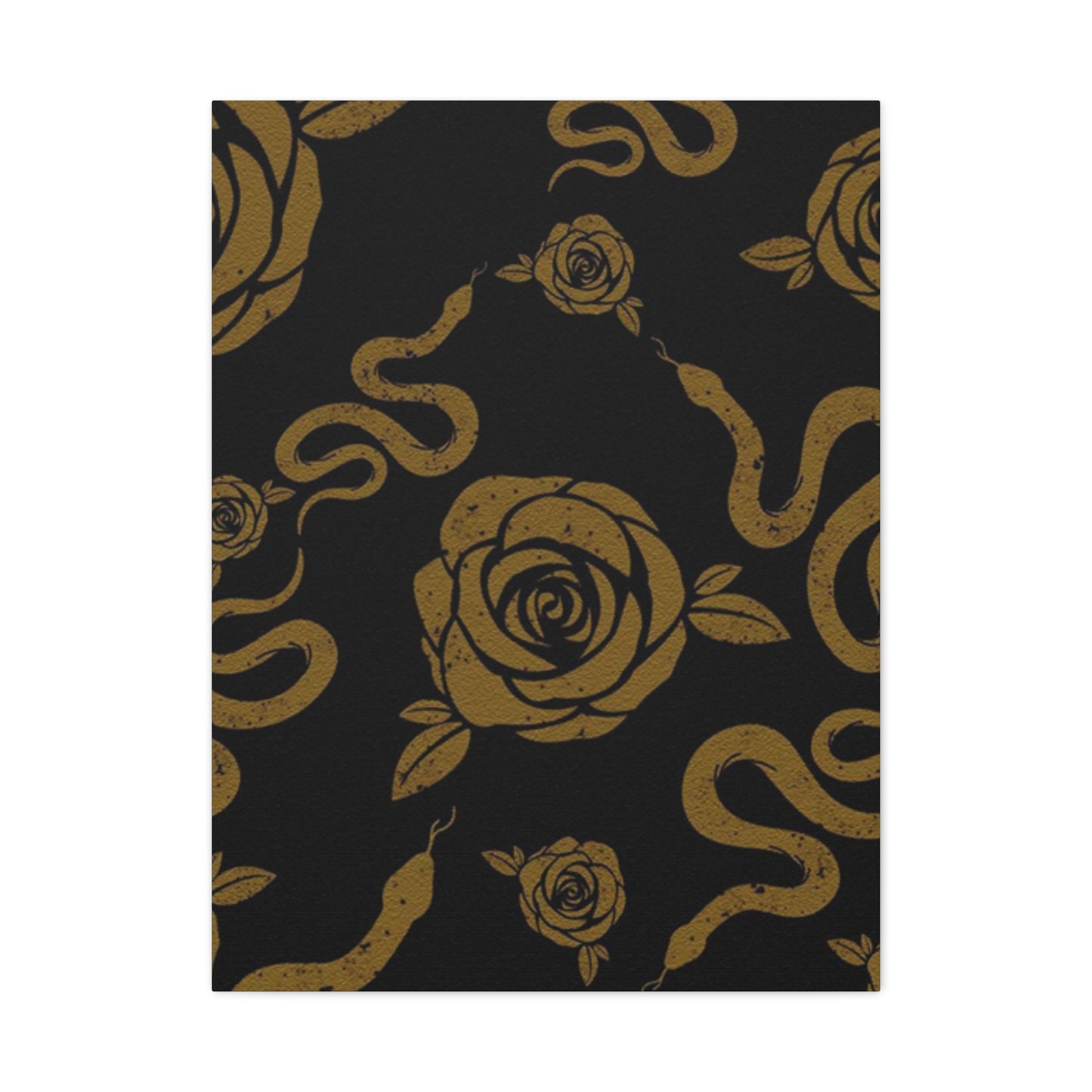 Snake And Rose Wall Art & Canvas Prints