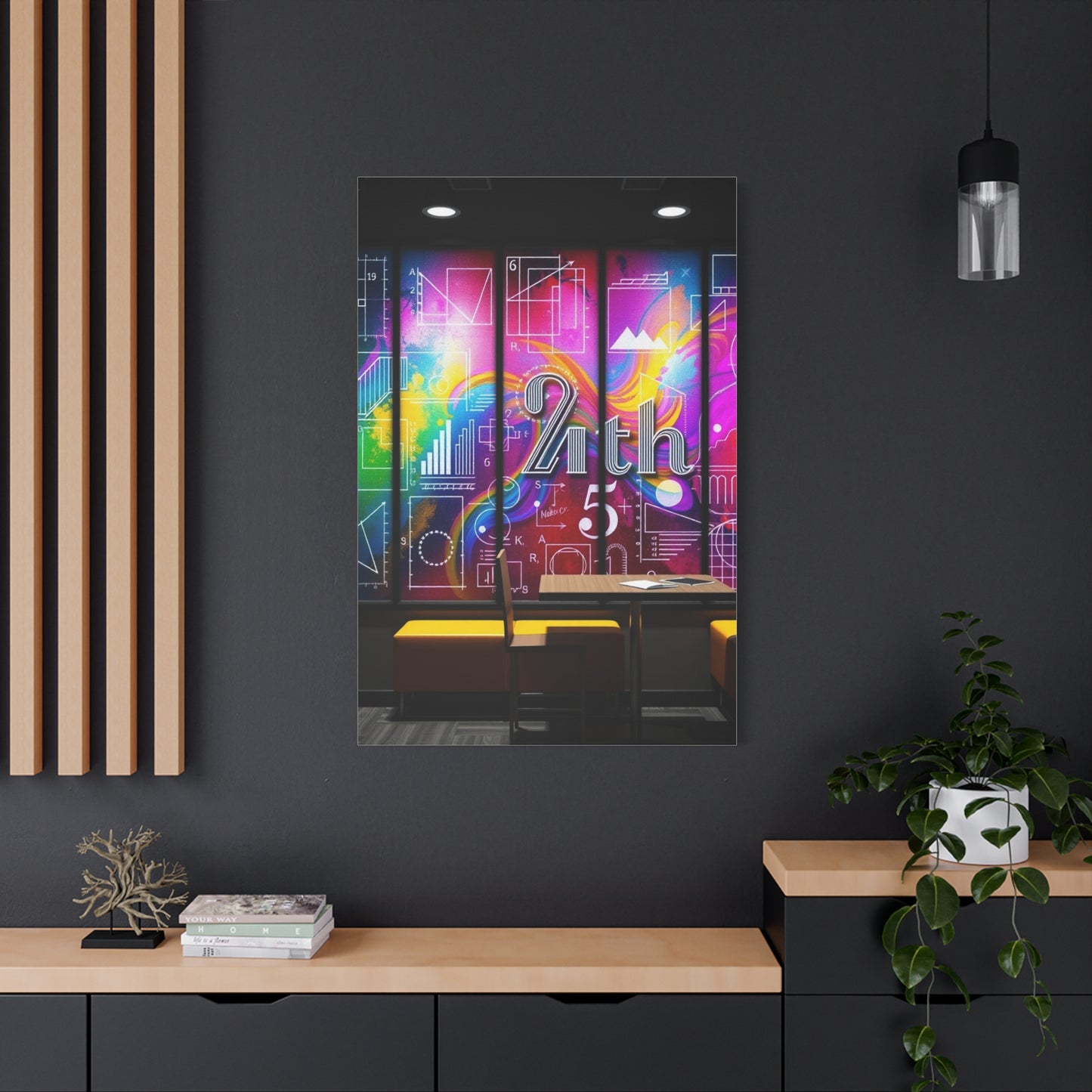 Modern Math Art for Creative Spaces Luxury Canvas Wall Art & Canvas Print