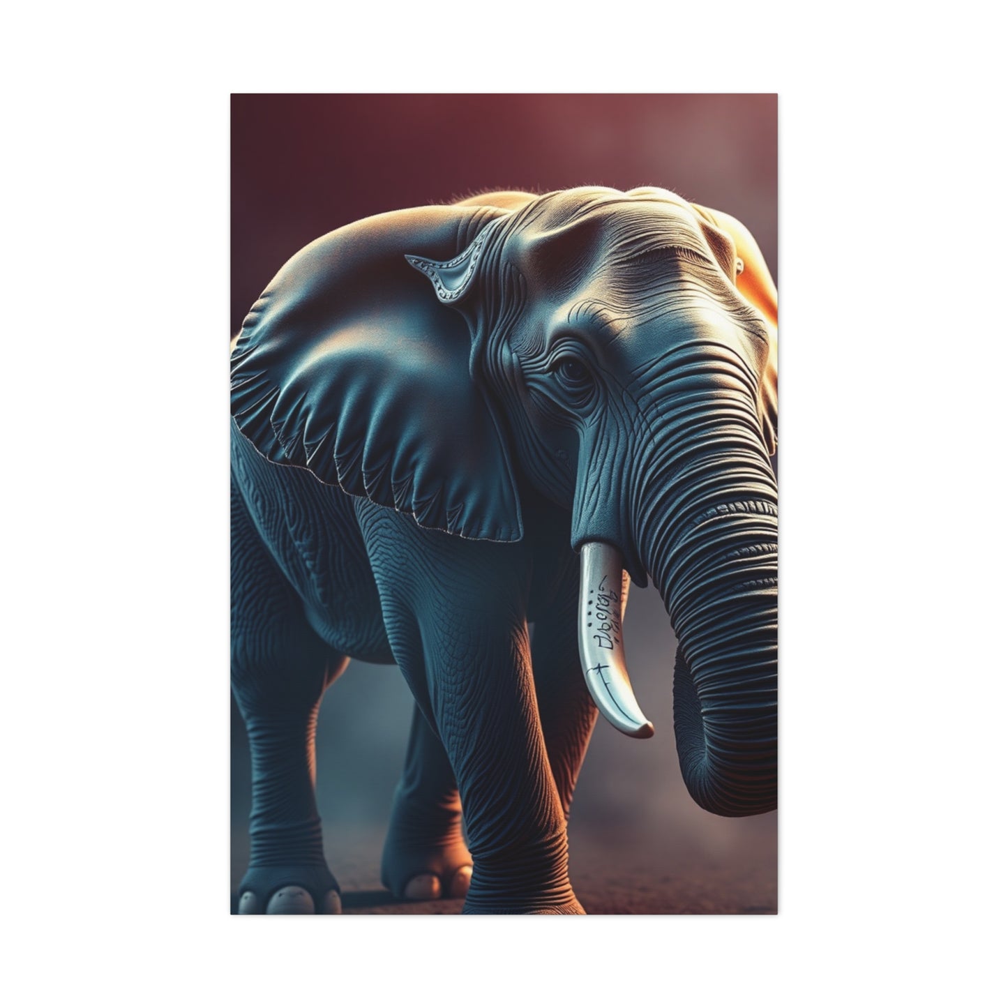 Luxe Elephas Opus Wall Art & Canvas Print