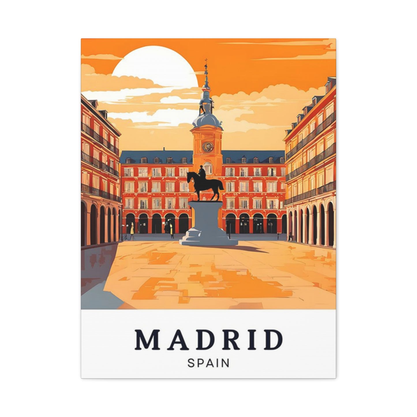 Madrid Spain Poster Wall Art & Canvas Prints