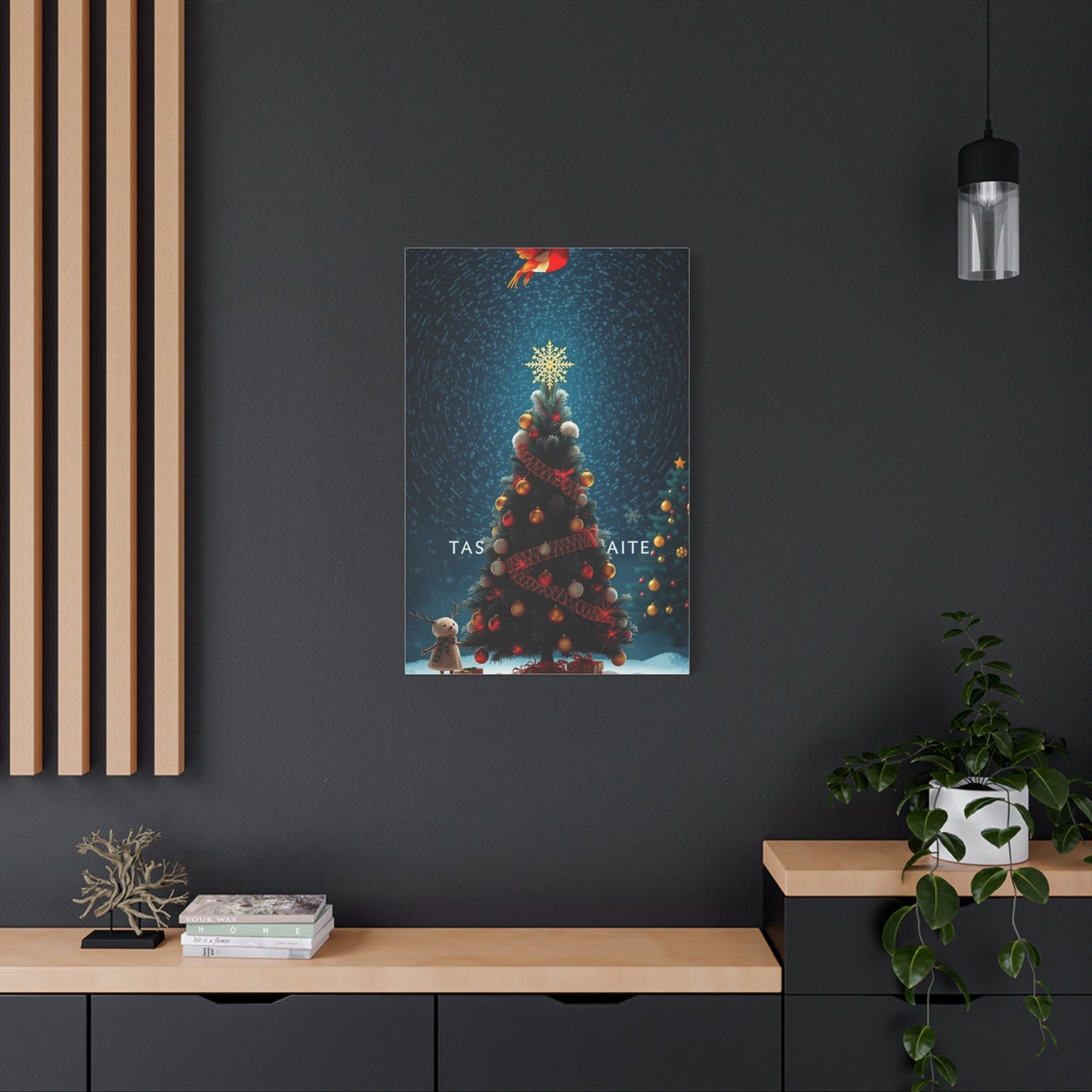 Black Christmas Art Supreme Gallery Wall Art & Canvas Print