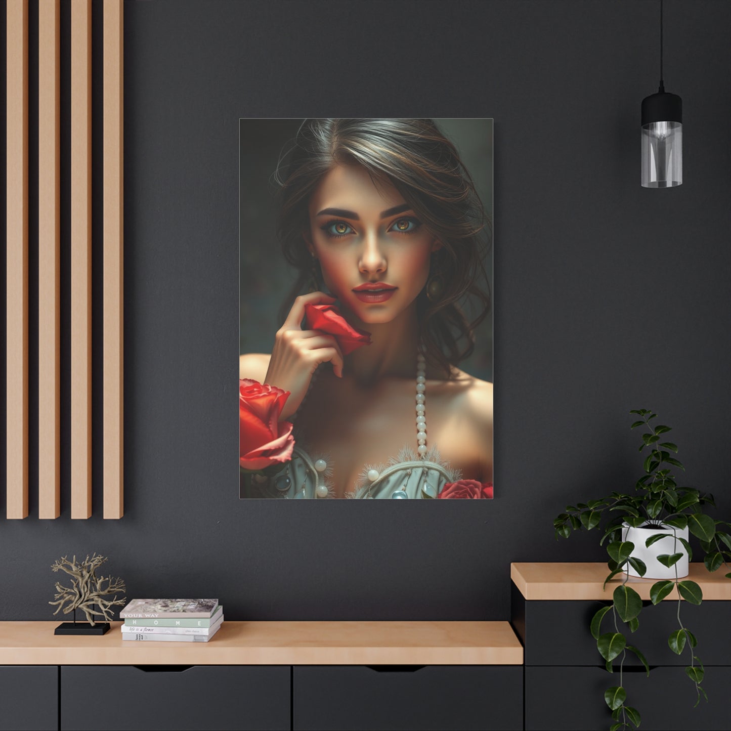 Passionate Elegance Canvas Wall Art & Canvas Print