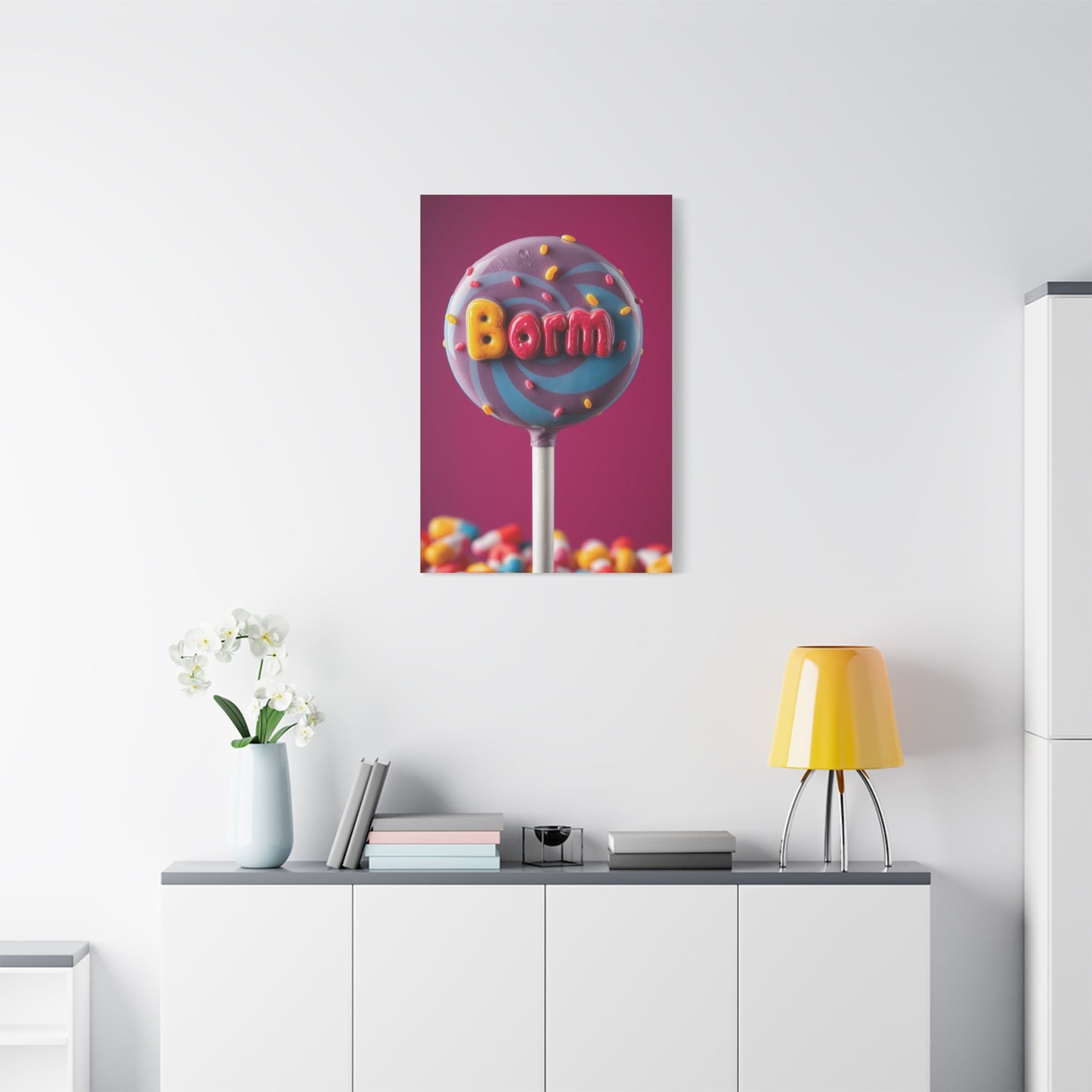 Exquisite Lollipop Fantasy Wall Art & Canvas Print
