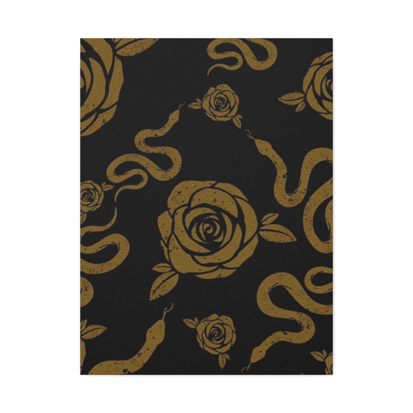 Snake And Rose Wall Art & Canvas Prints