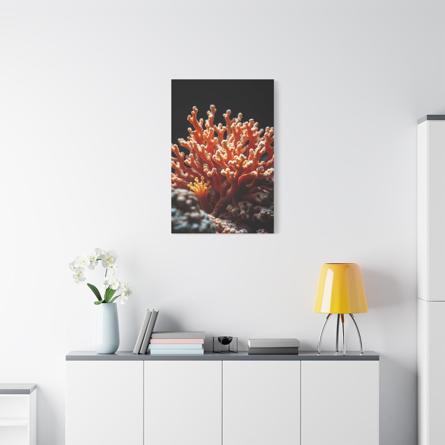 Coral Art Refined Canvas Wall Art & Canvas Print