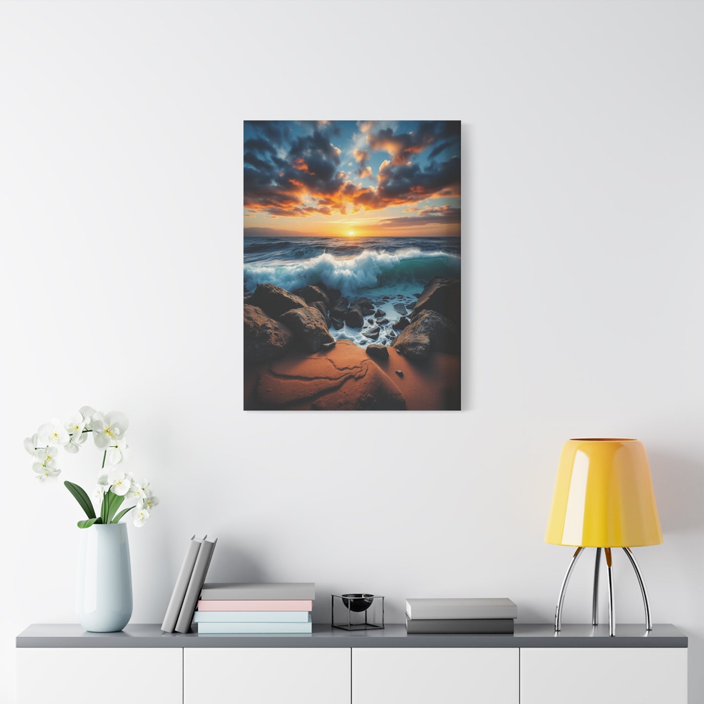 Oceanic Horizon Reverie Wall Art & Canvas Print