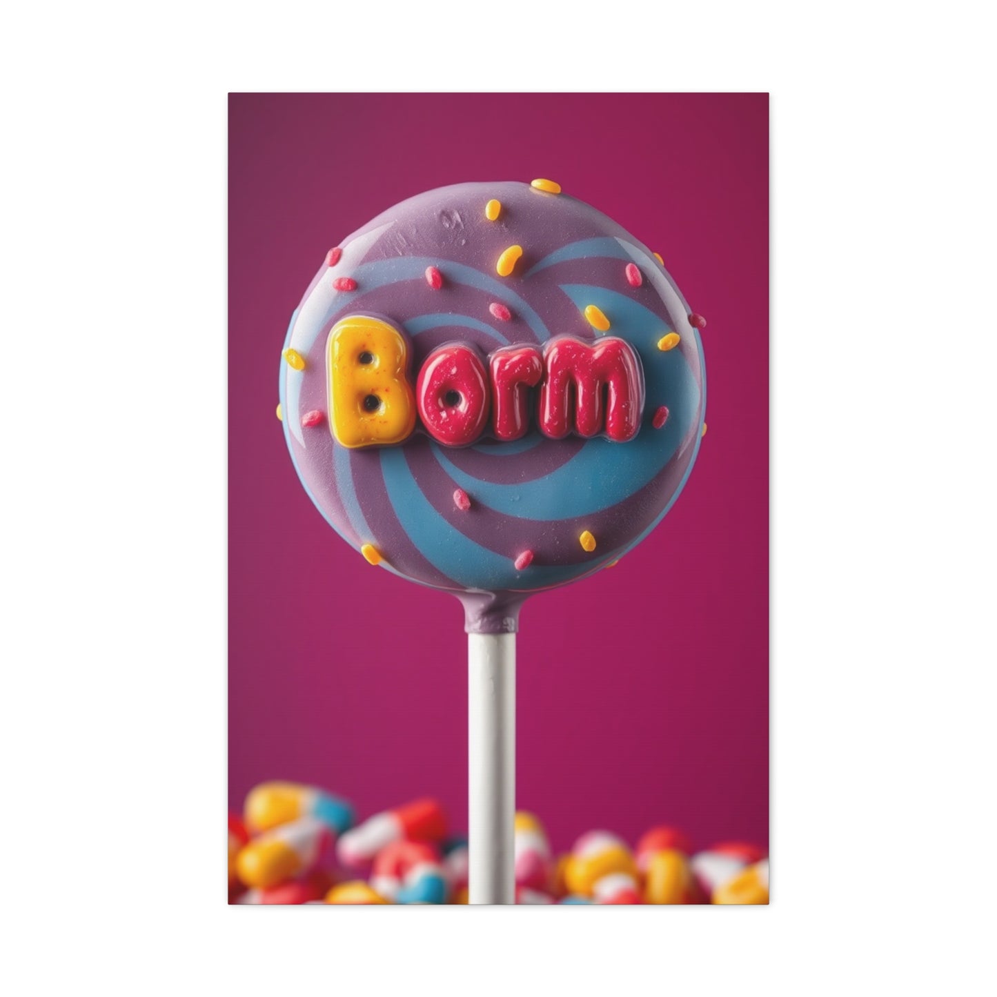 Exquisite Lollipop Fantasy Wall Art & Canvas Print