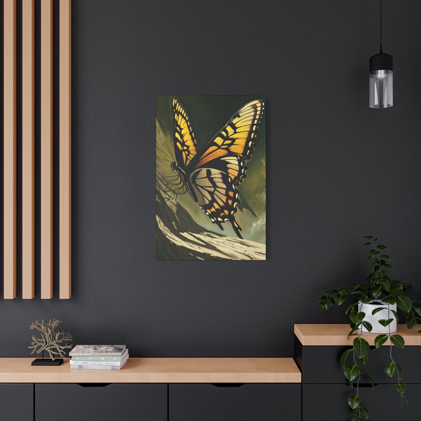 Golden Wings Butterfly Wall Art & Canvas Prints