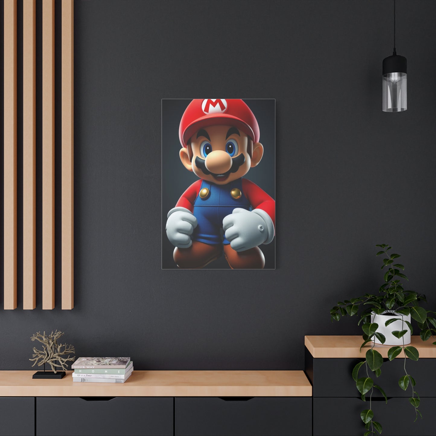Regal Mushroom Kingdom Canvas