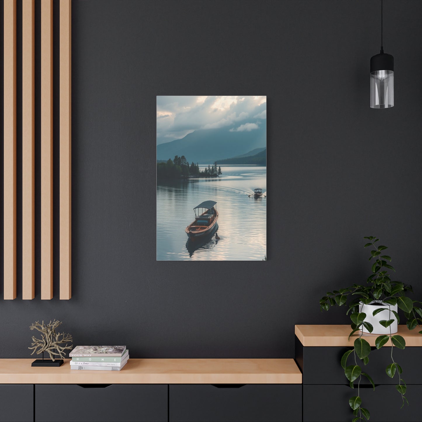 Masterpiece Lakes Art Vision Wall Art & Canvas Print