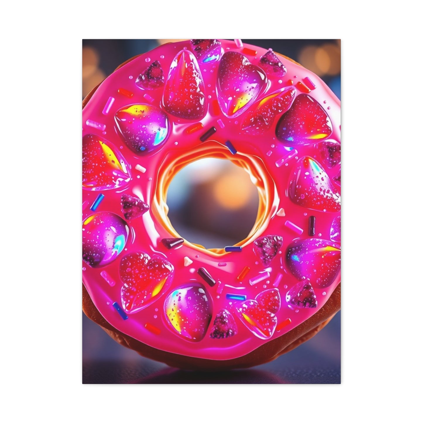 Vision Donut Art Art Wall Art & Canvas Print
