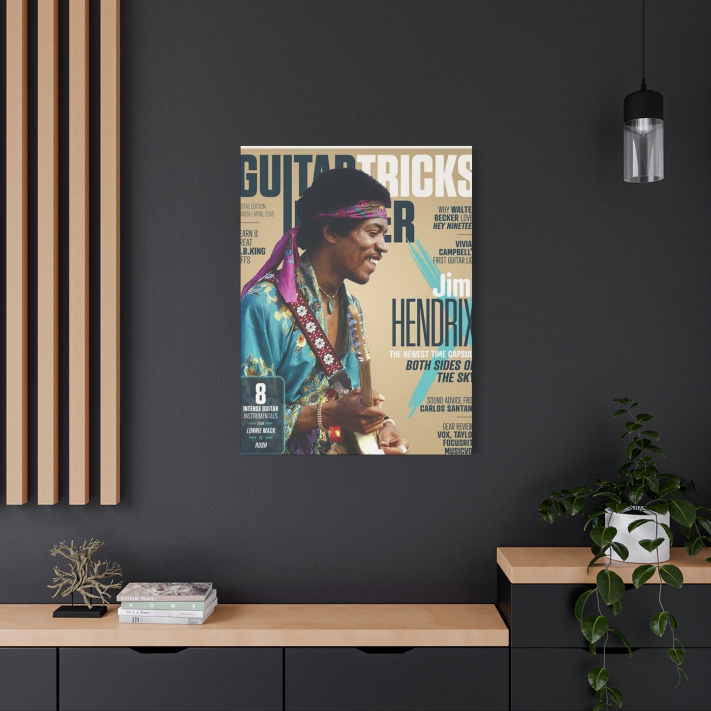 Jimi Hendrix New Poster Wall Art & Canvas Prints