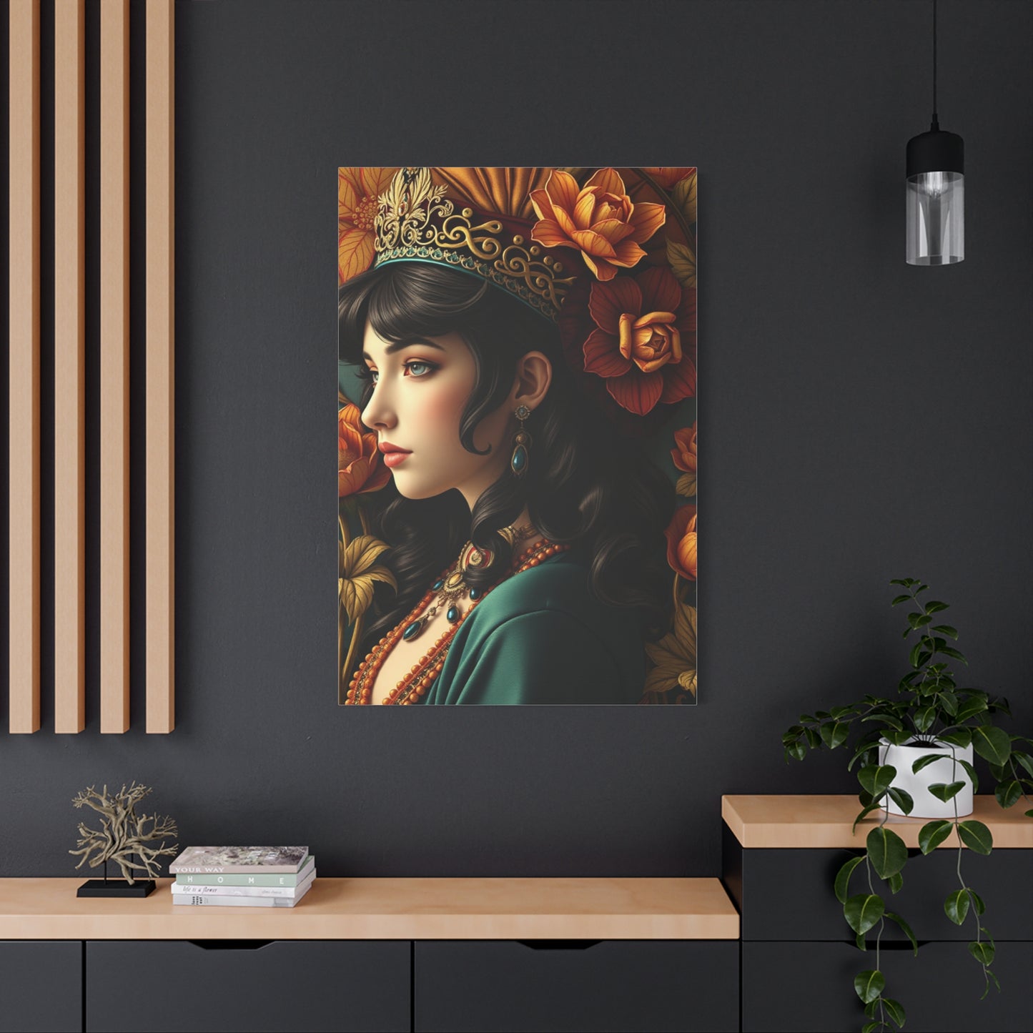 Opulent Fresco Masterpiece Wall Art & Canvas Print