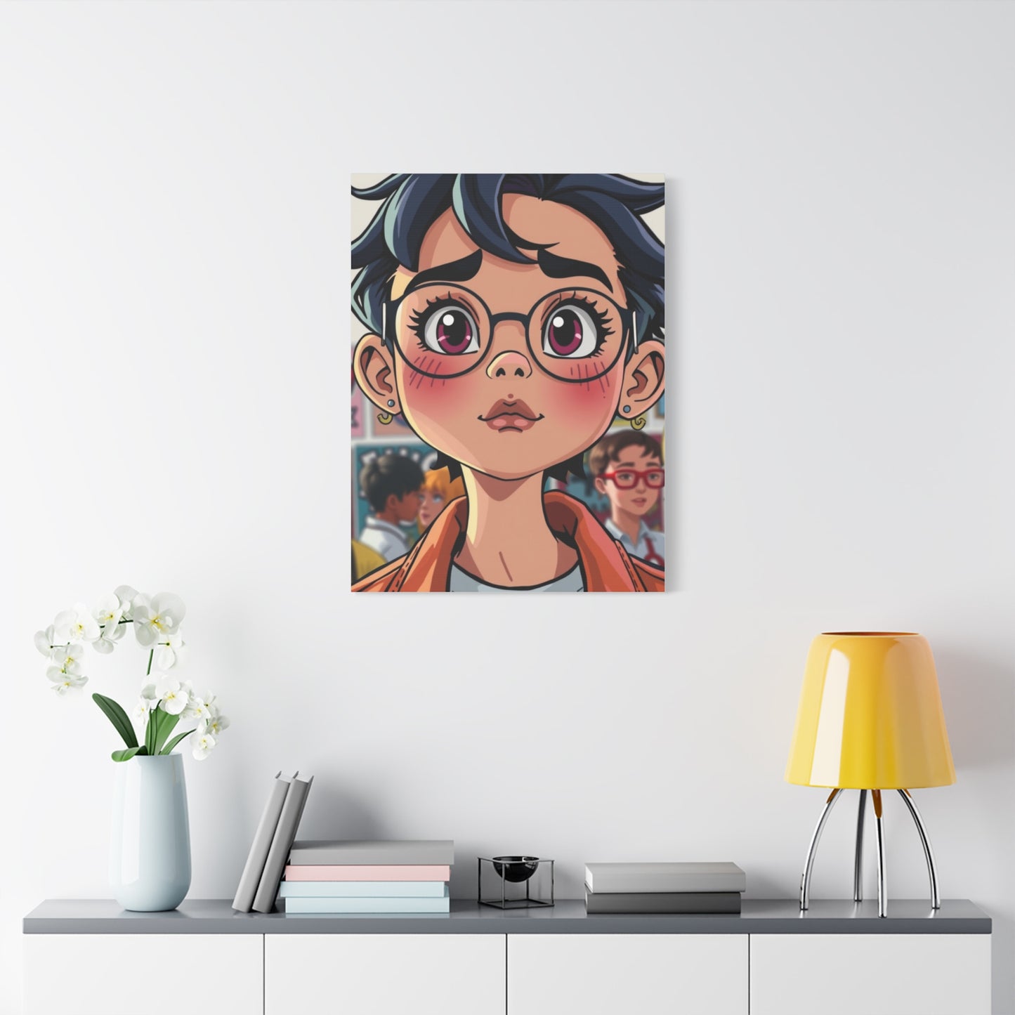 Exquisite Pop Expression Wall Art & Canvas Print