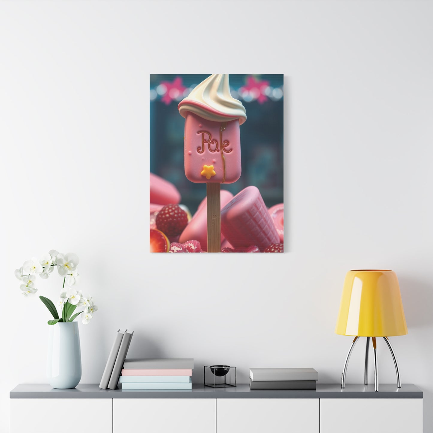 Supreme Ice Cream & Popsicle Art Collection Wall Art & Canvas Print