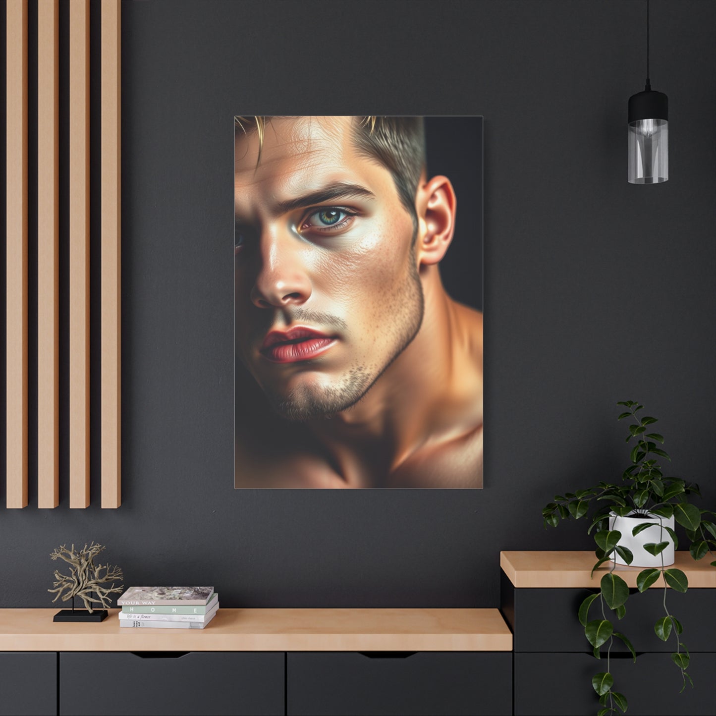 Vigorous Silhouette Tapestry wall art & canvas print