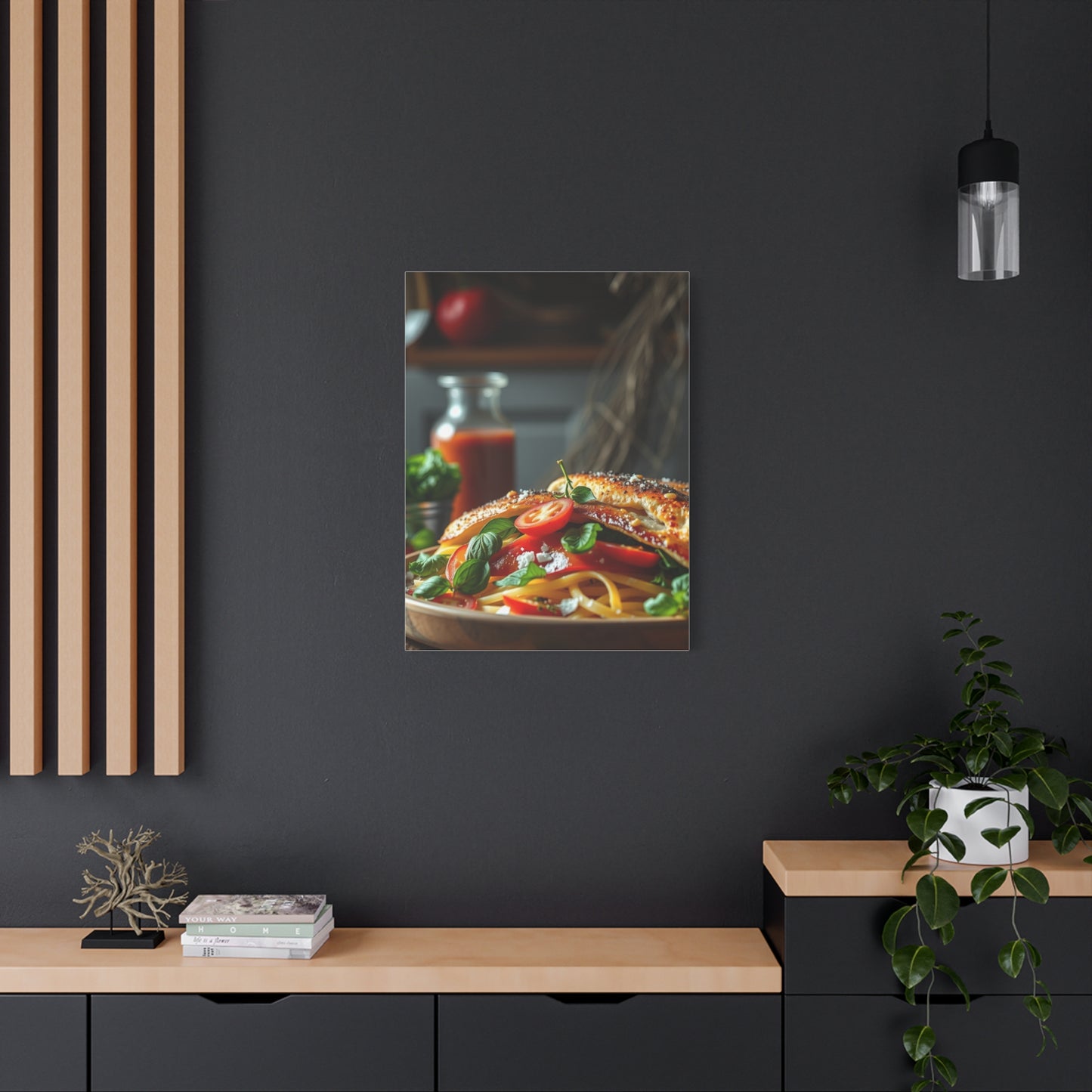 Vision Italian Food Art Art Wall Art & Canvas Print