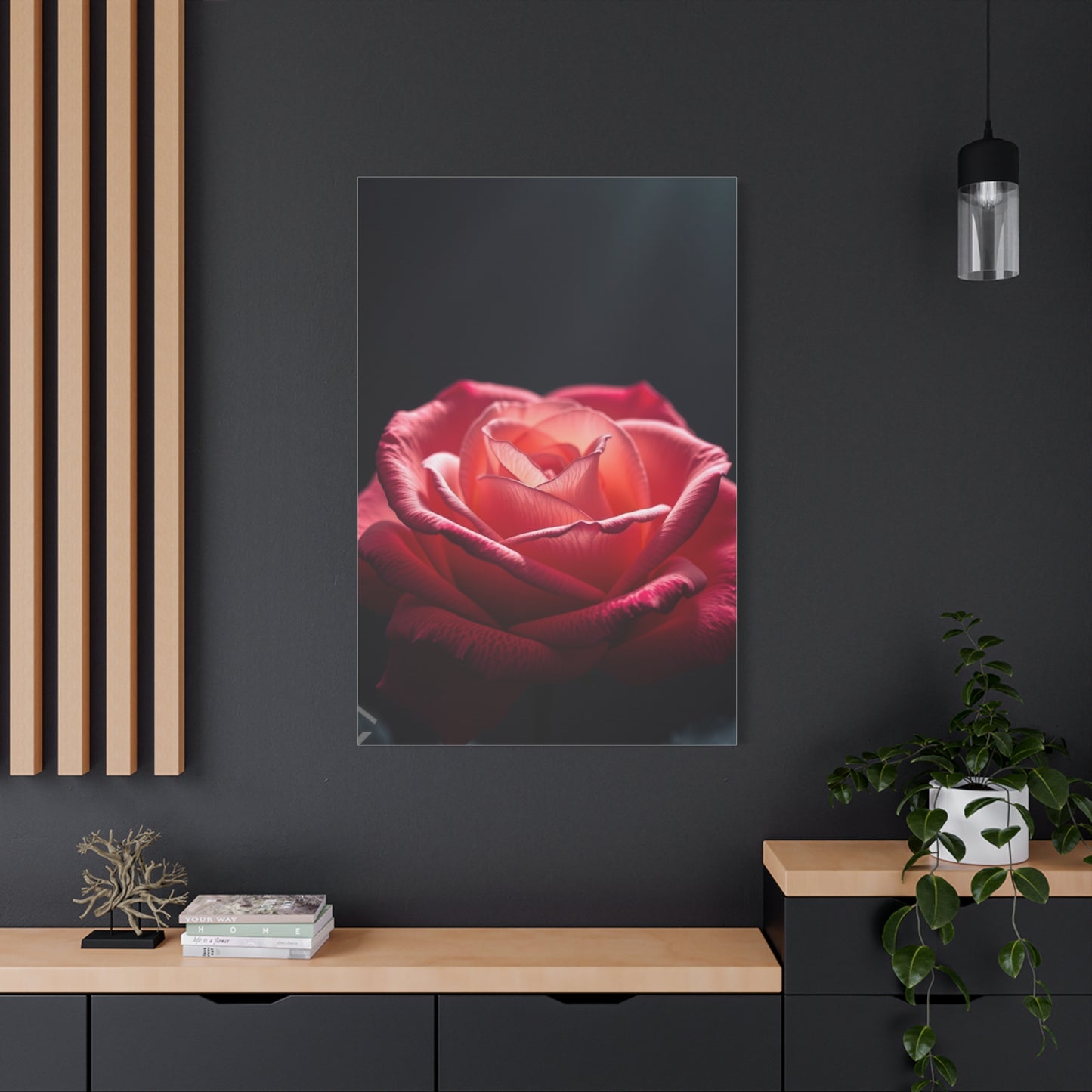 Rose Flower Art Supreme Gallery Wall Art & Canvas Print