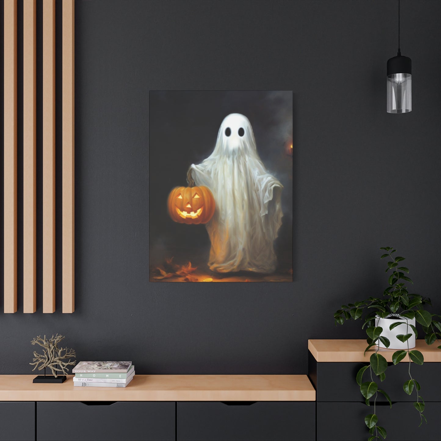 Halloween Painting Wall Art & Canvas Prints