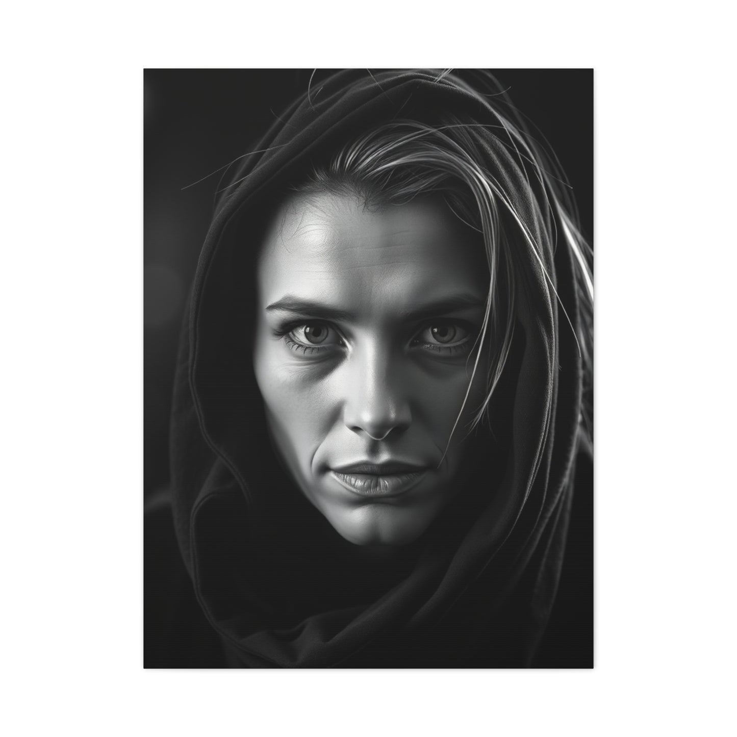 Bespoke Ebony Ivory Tableau Wall Art & Canvas Print