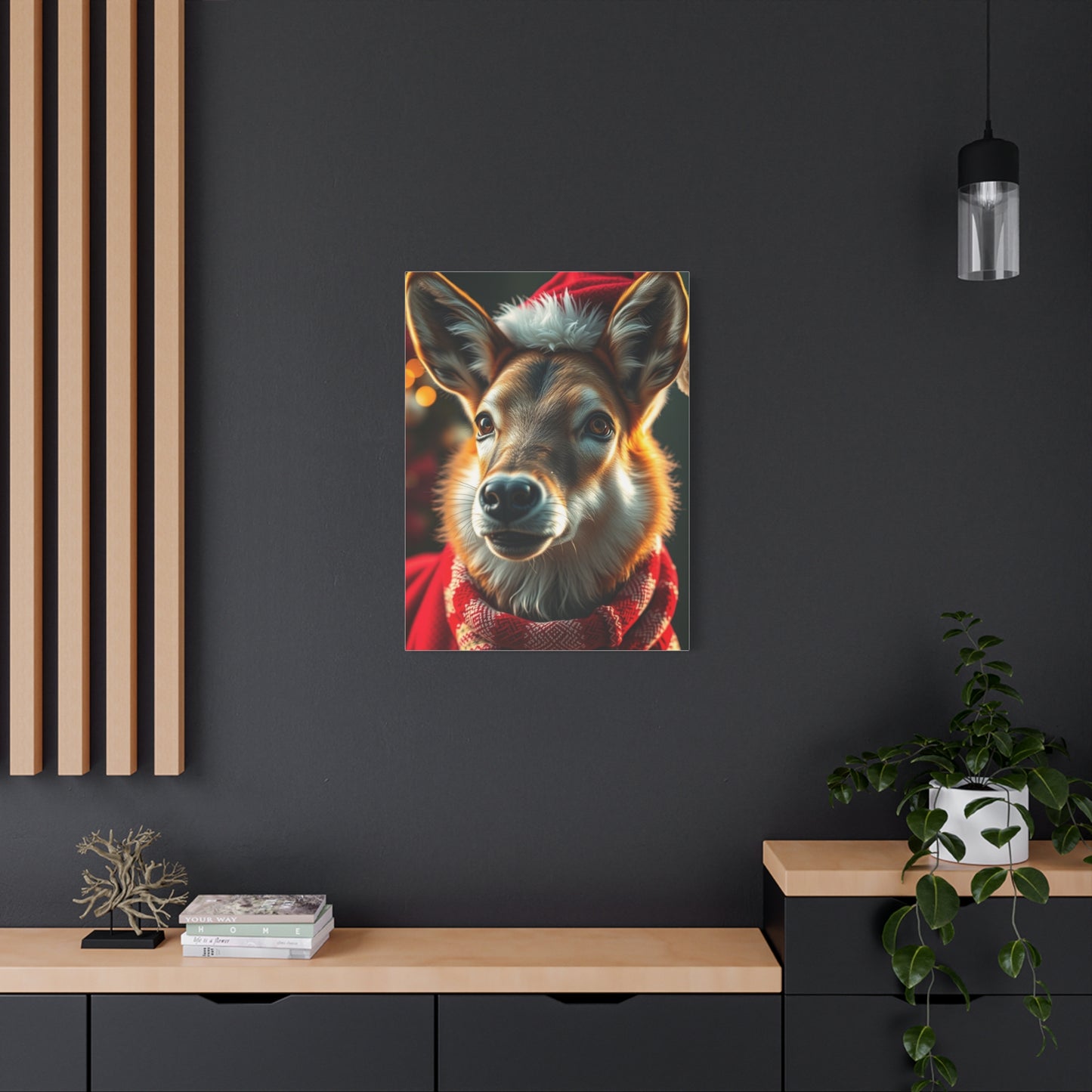 Holiday Animal Opus wall art & canvas print