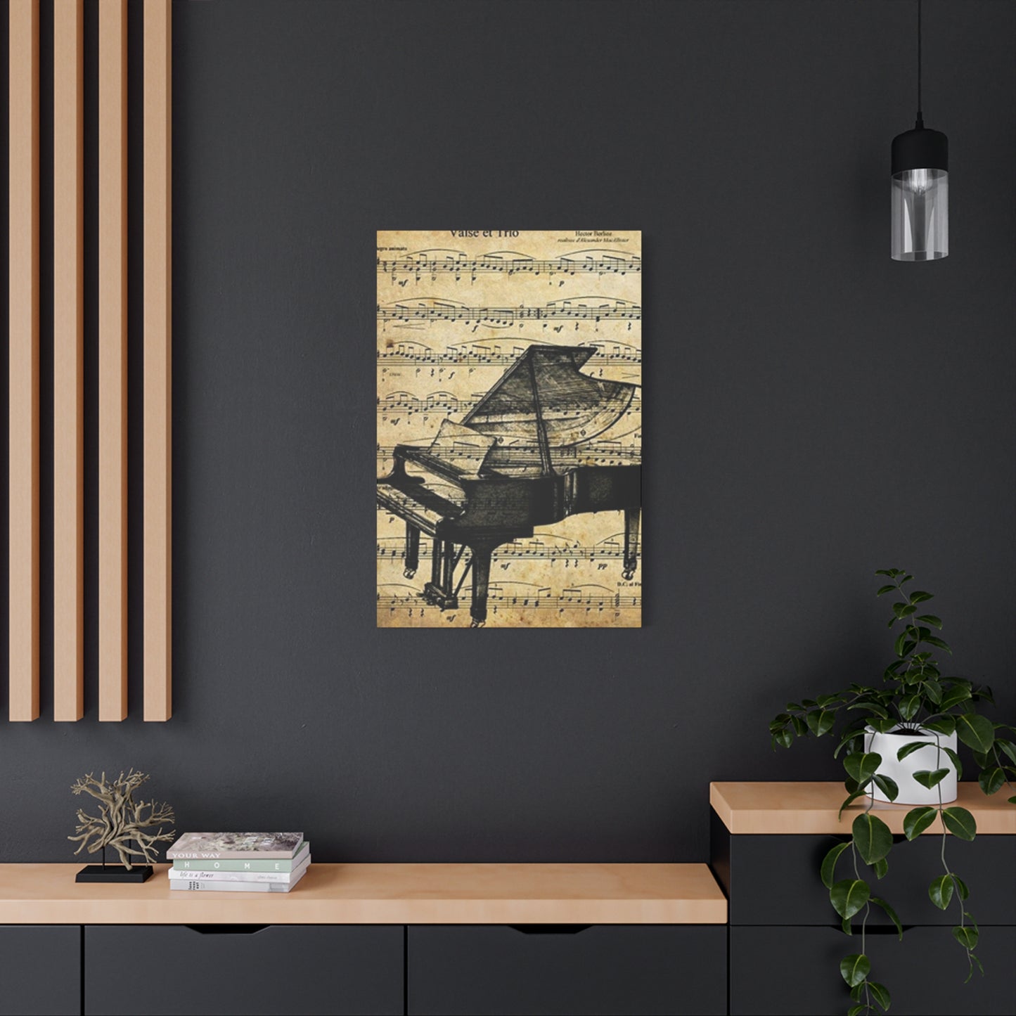 Musical Notes And Piano Wall Art & Canvas Prints