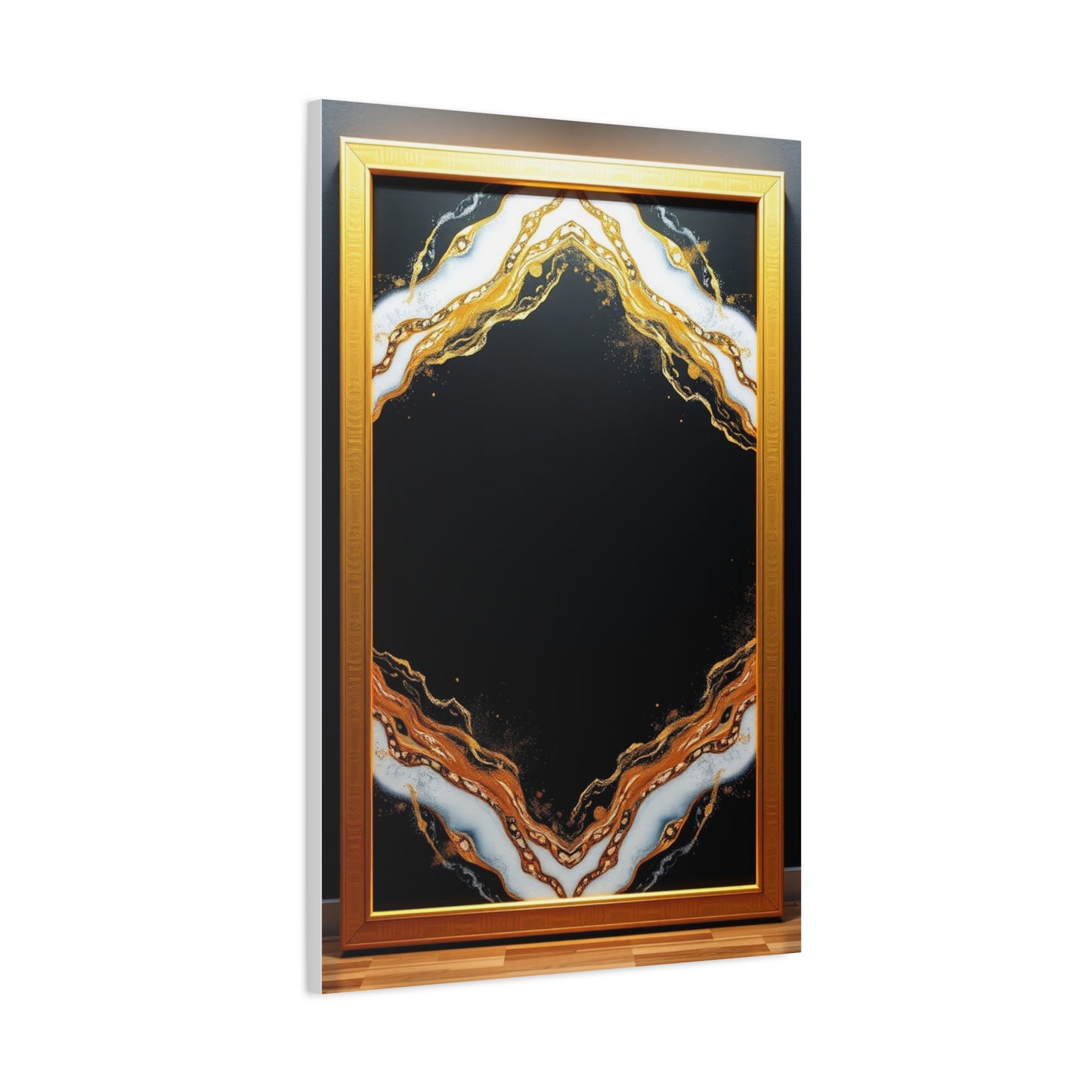 Golden Ivory Expanse wall art & canvas print