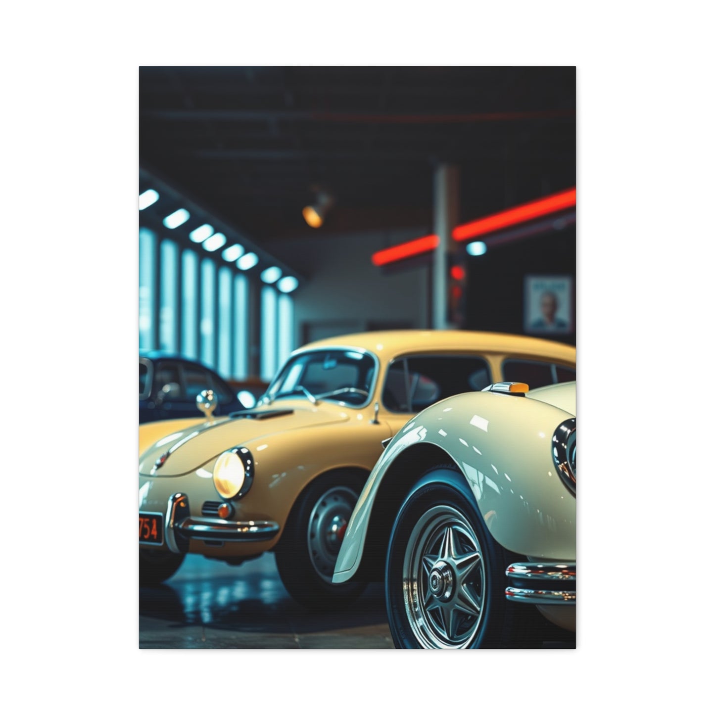 Vintage Velocity Vignettes Wall Art & Canvas Print