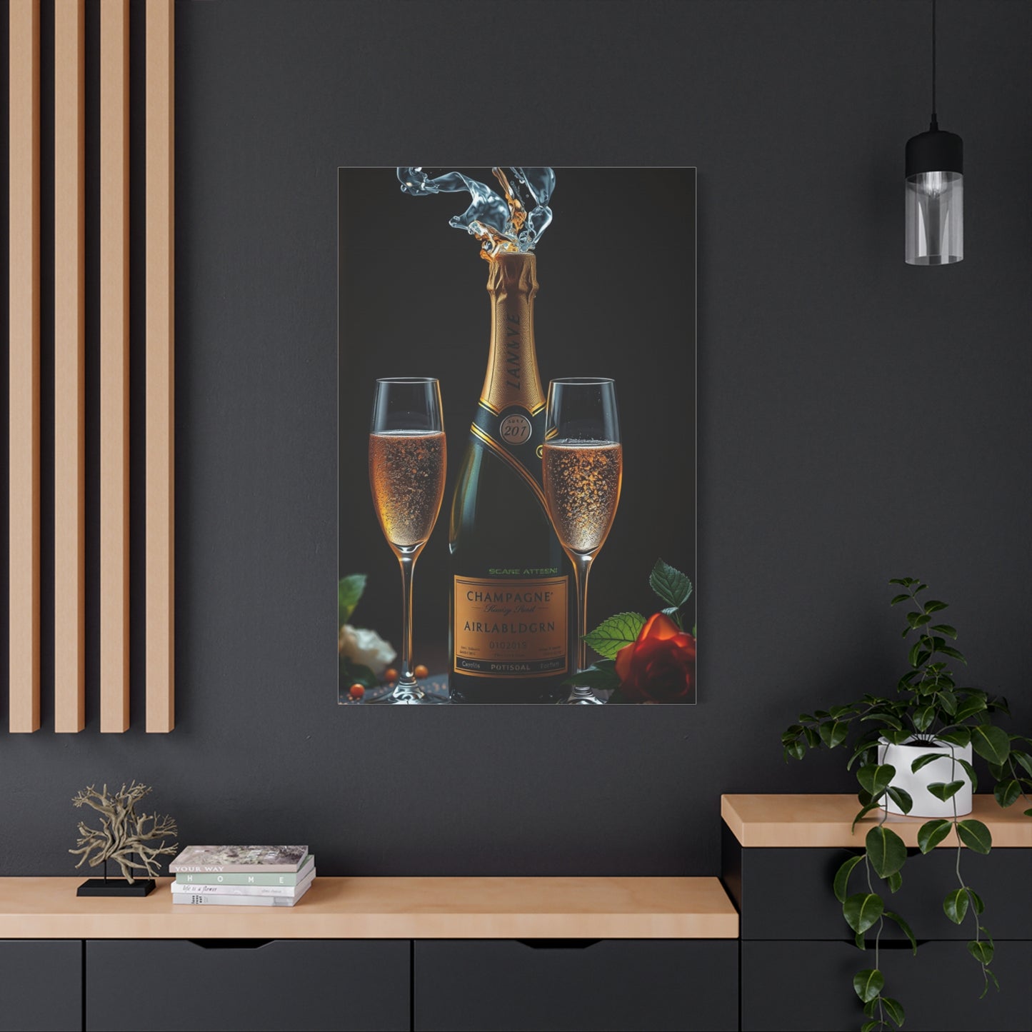 Elite Champagne Art Vision Wall Art & Canvas Print