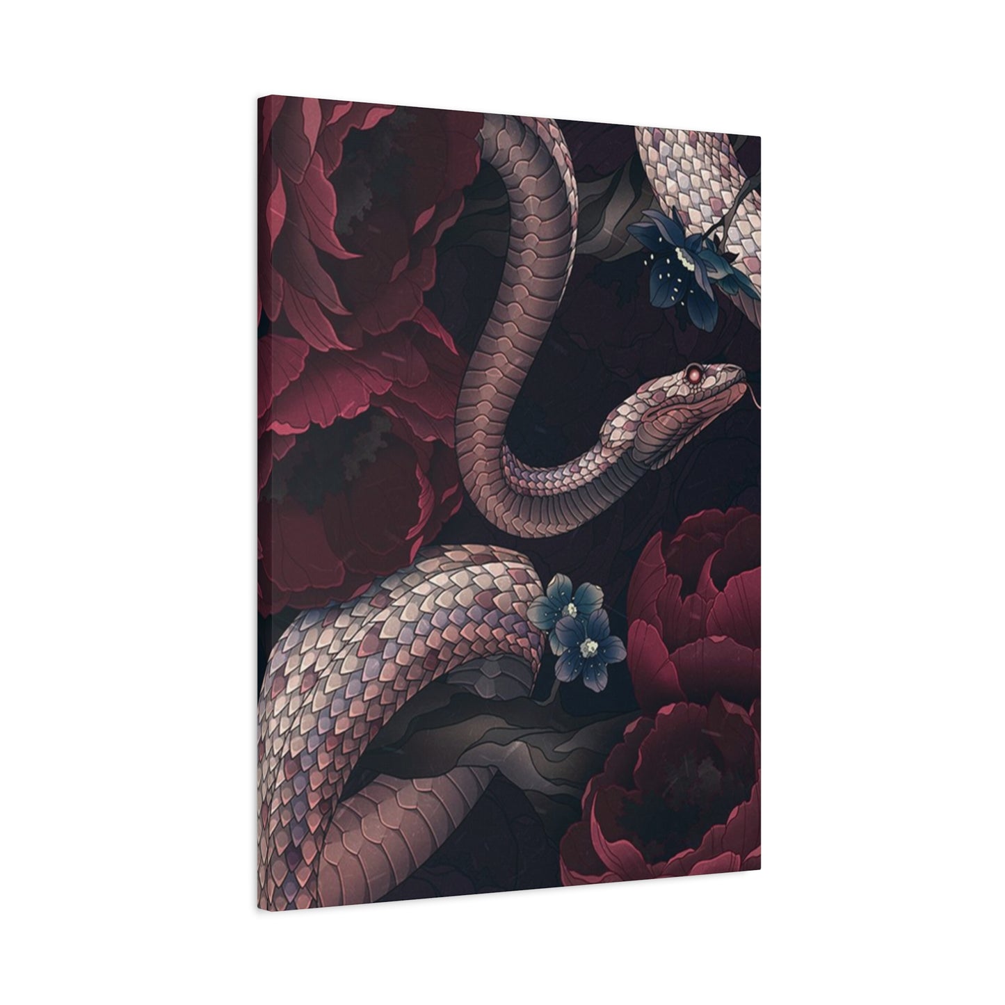 Rose And Snake Wall Art & Canvas Prints