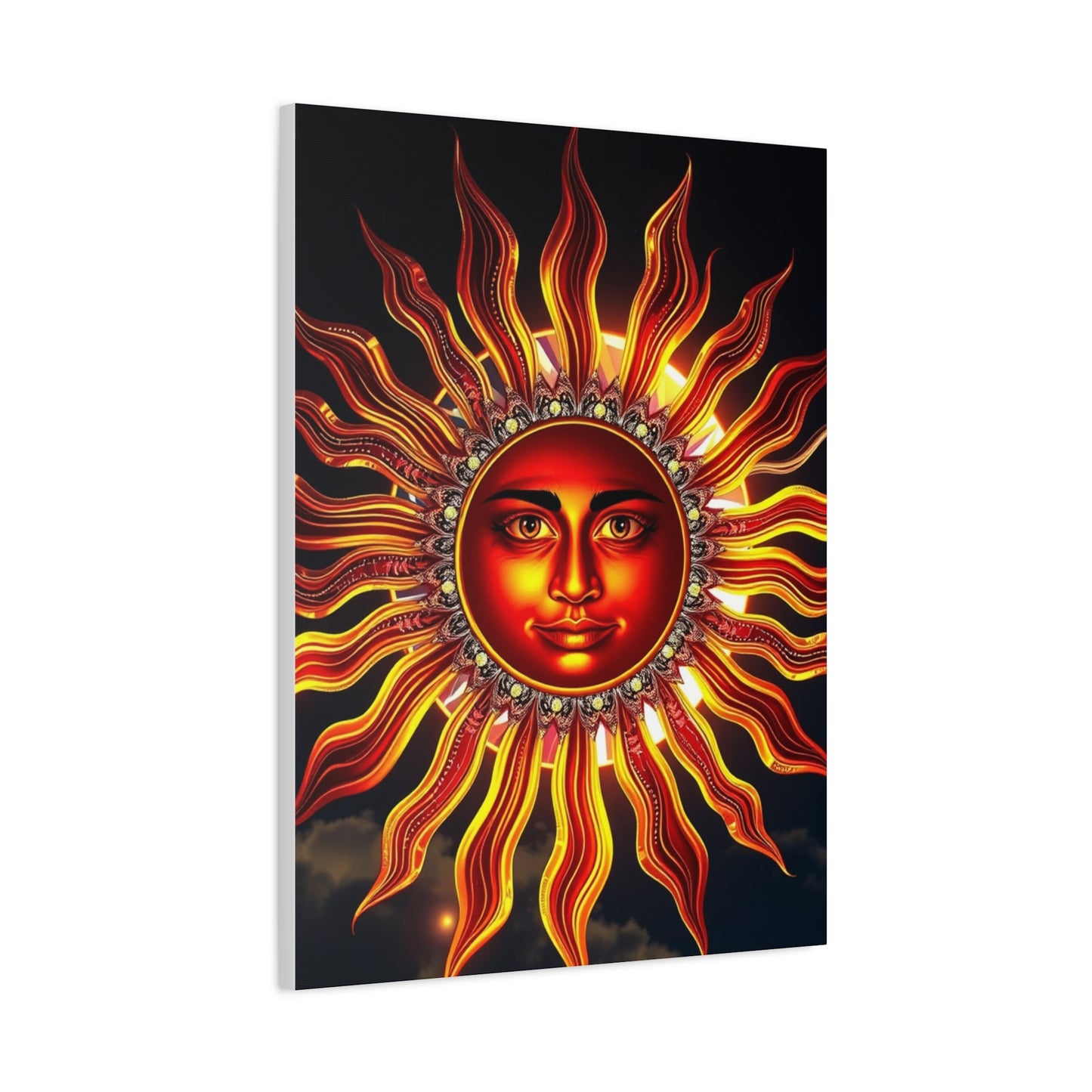 Solar Nocturne Elegance wall art & canvas print