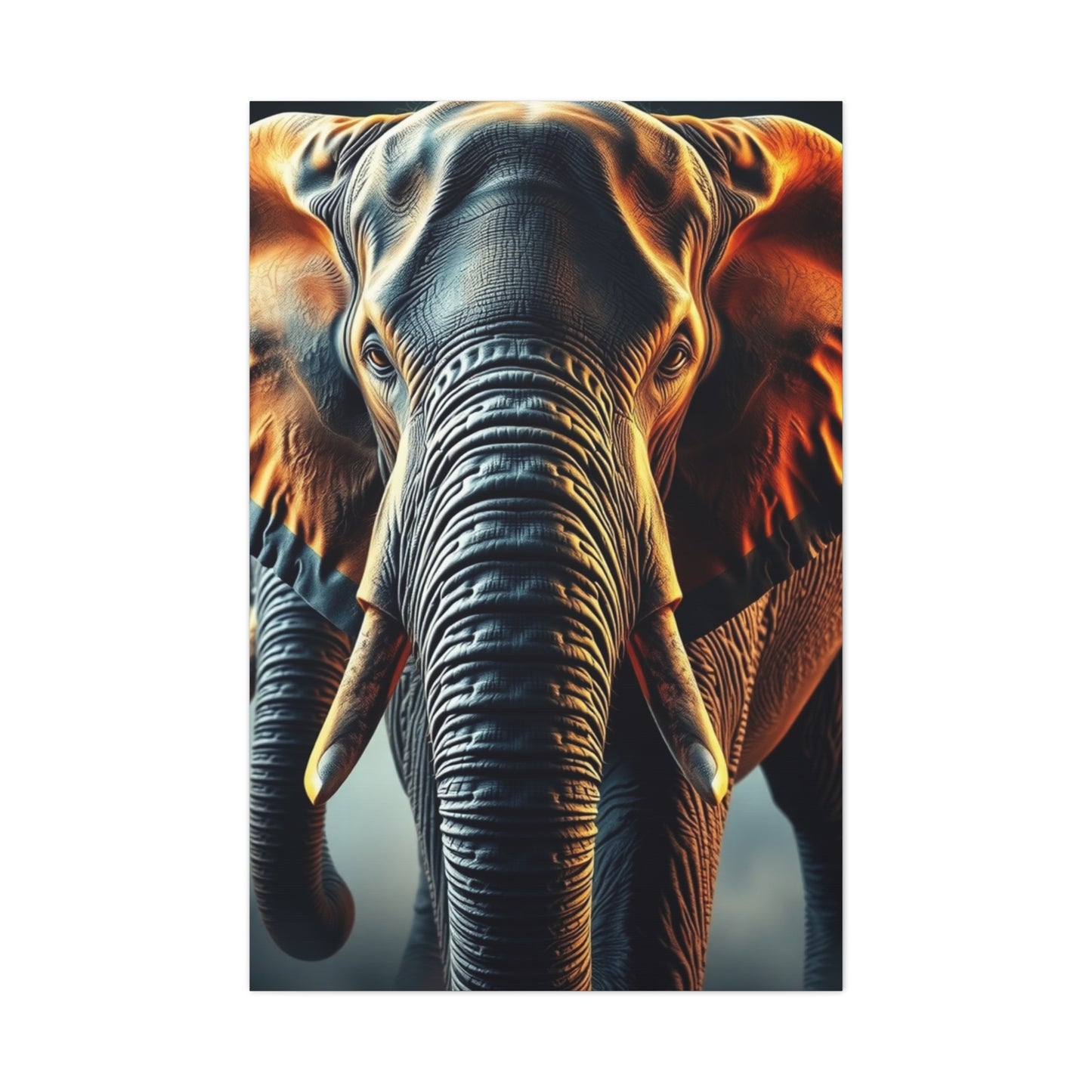 Ivory Monarch Canvas Wall Art & Canvas Print