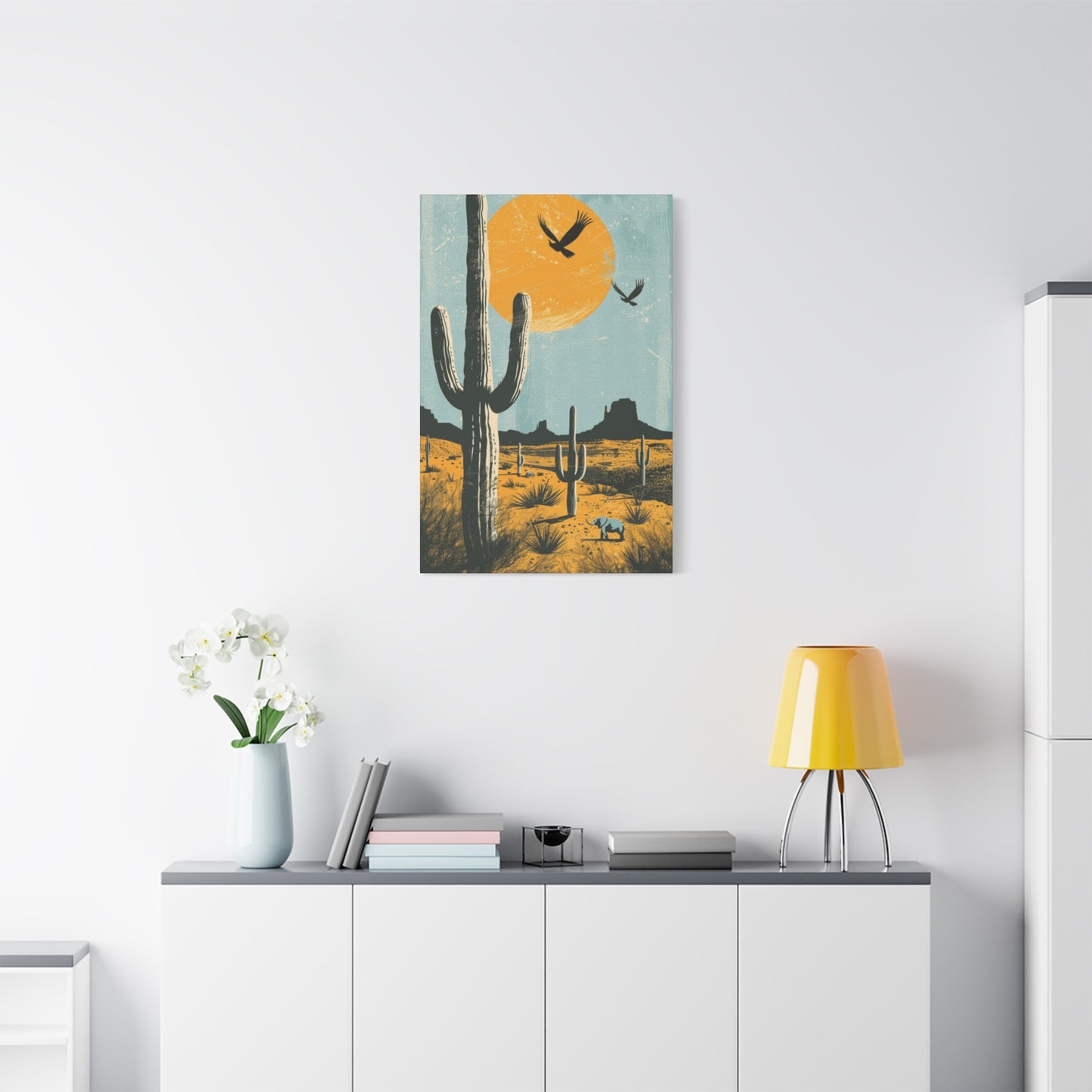 Desert Ecosystem Scenery Wall Art & Canvas Prints