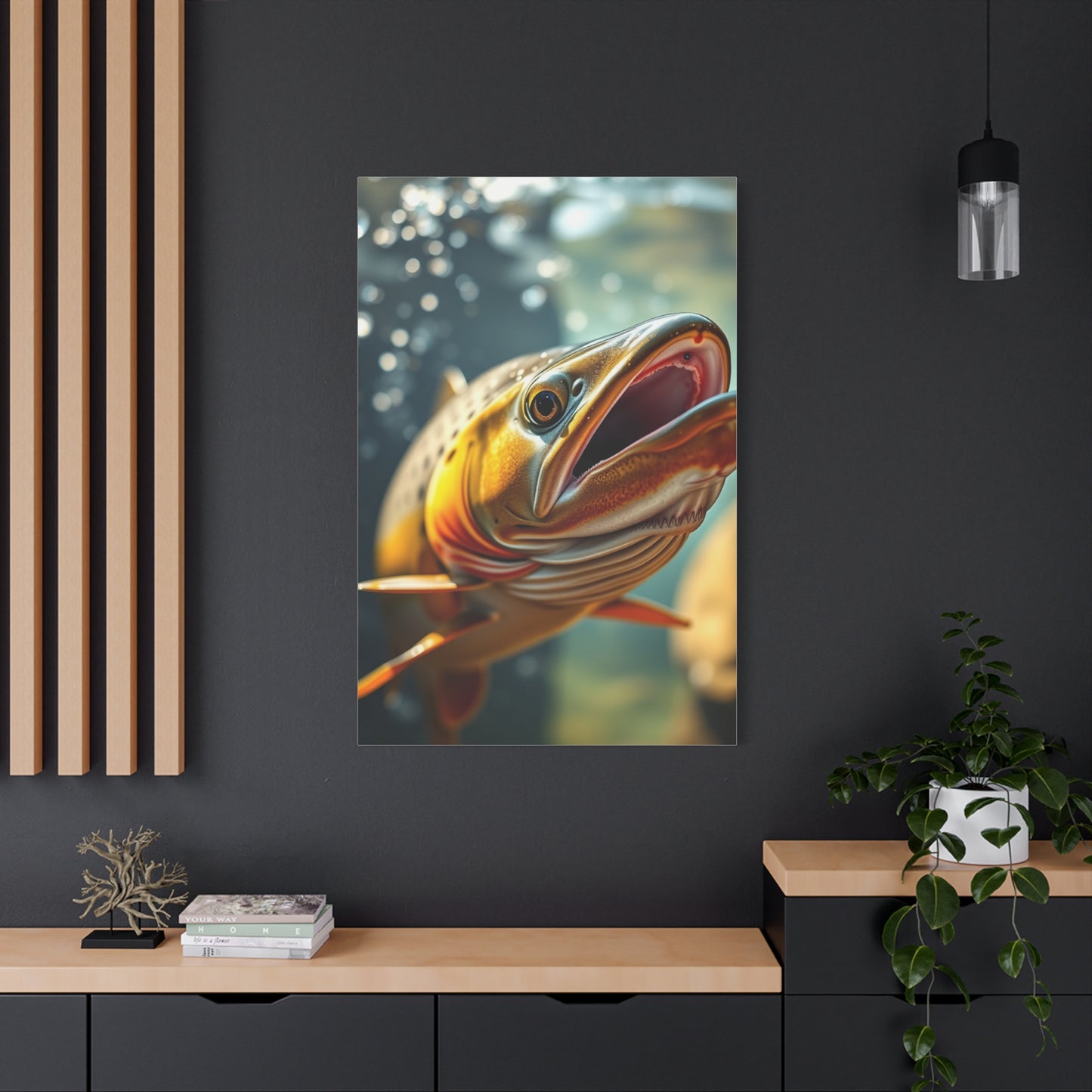Trout Art Luxury Canvas Wall Art & Canvas Print