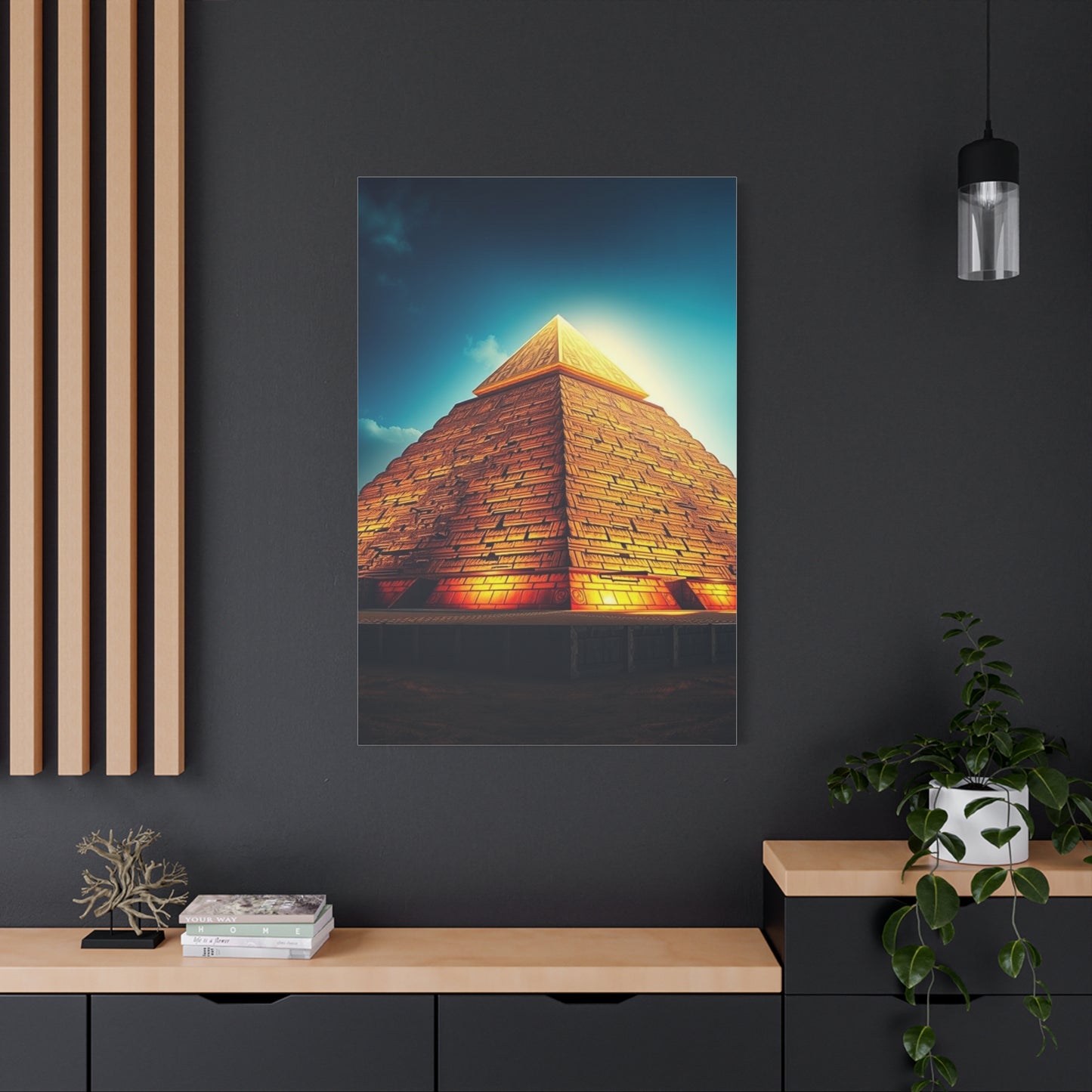 Vision Pyramid Art Art Wall Art & Canvas Print