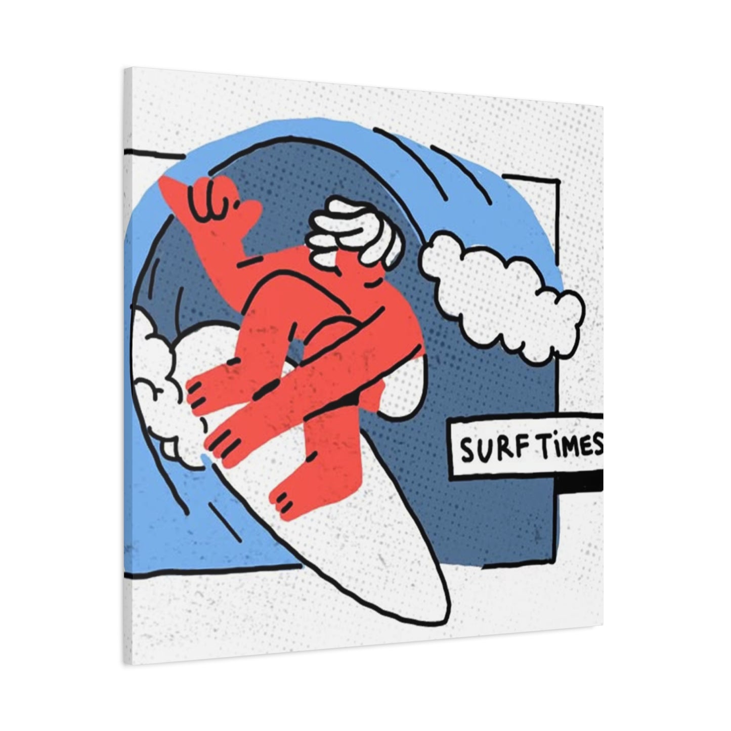 Surf Time Poster Wall Art & Canvas Prints
