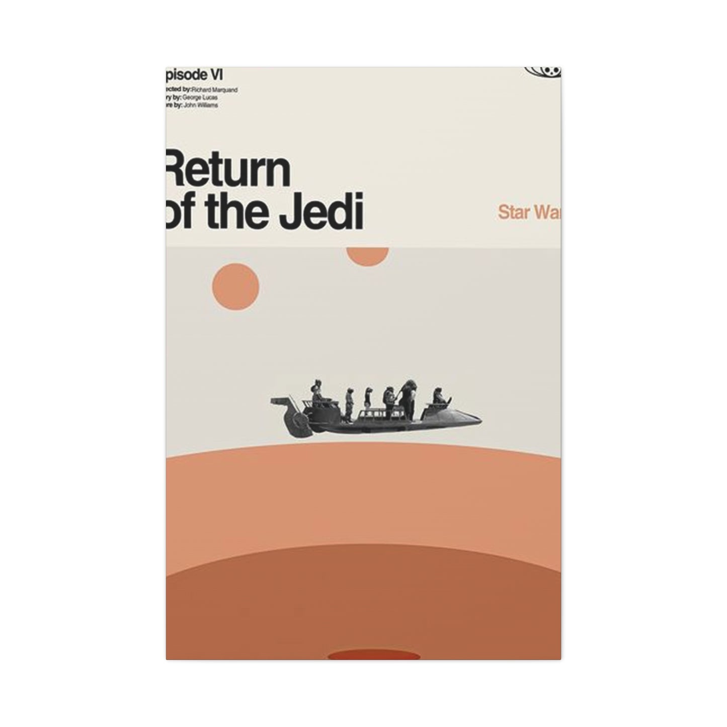 Return Of The Jedi Wall Art & Canvas Prints