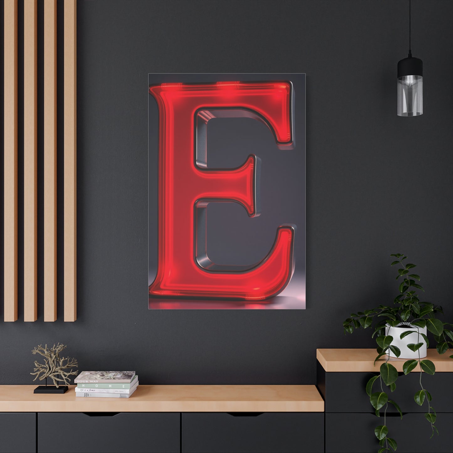 Masterpiece The Letter E - Art Vision Wall Art & Canvas Print