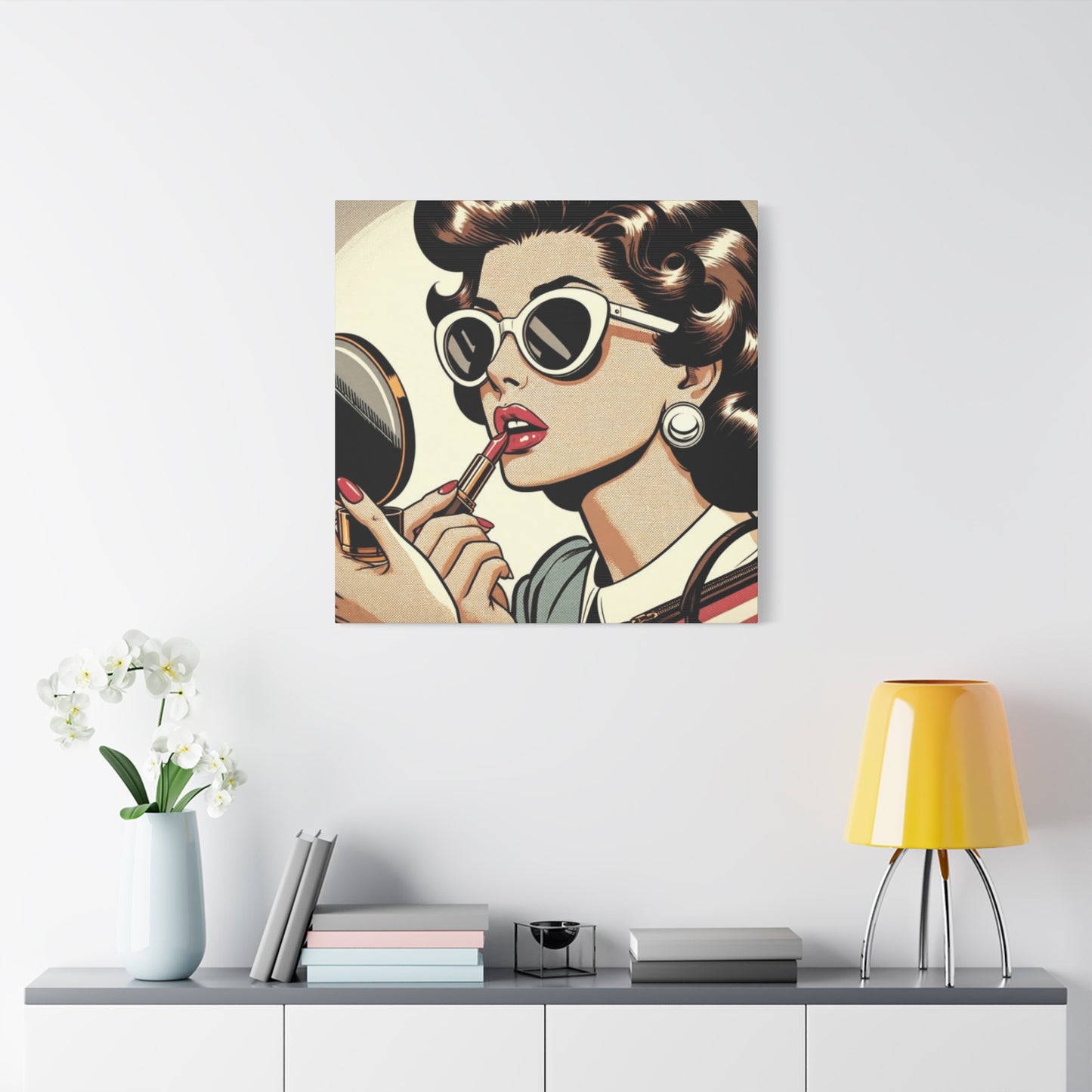 Comic Aesthetic Retro Wall Art & Canvas Prints