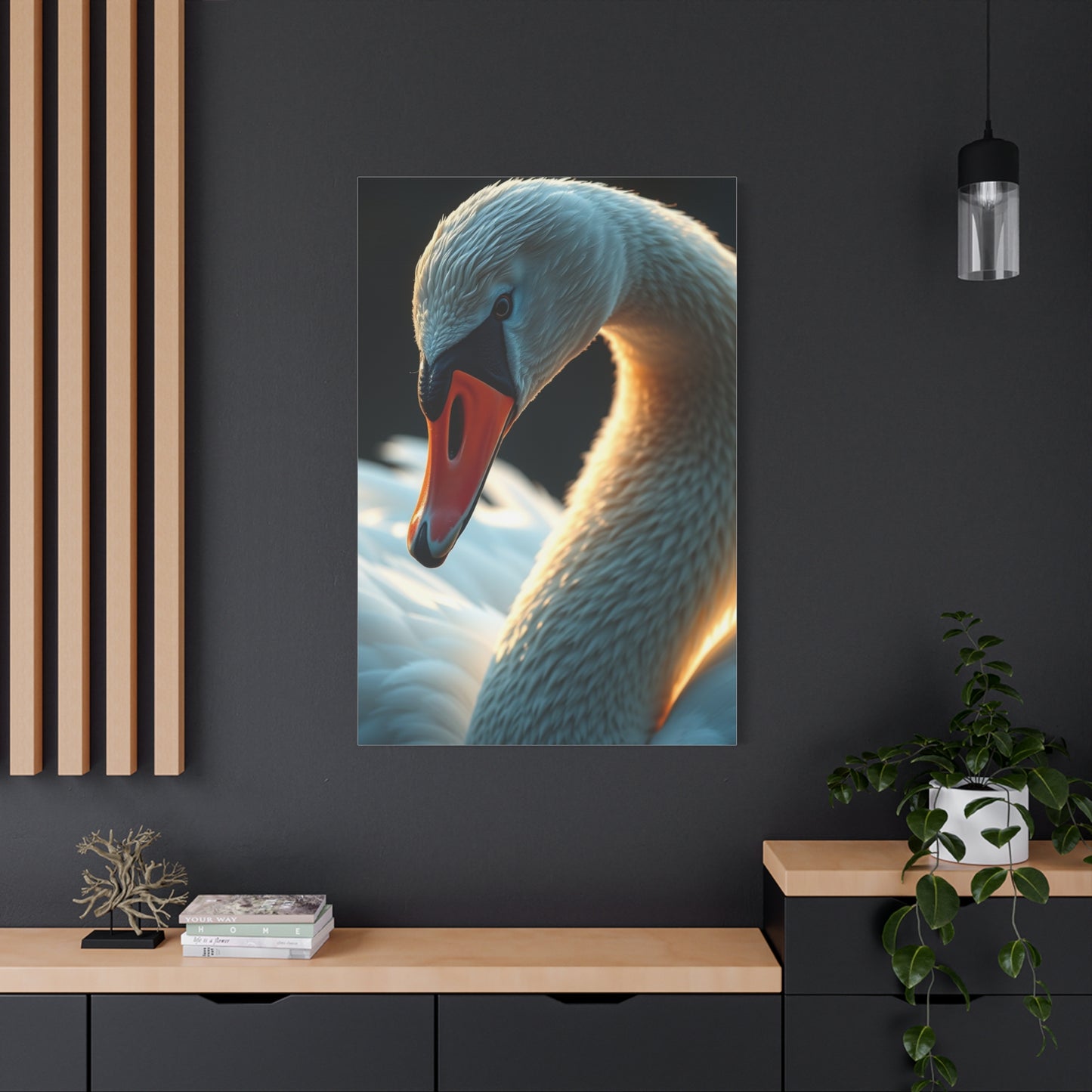 Supreme Swan Art Collection Wall Art & Canvas Print