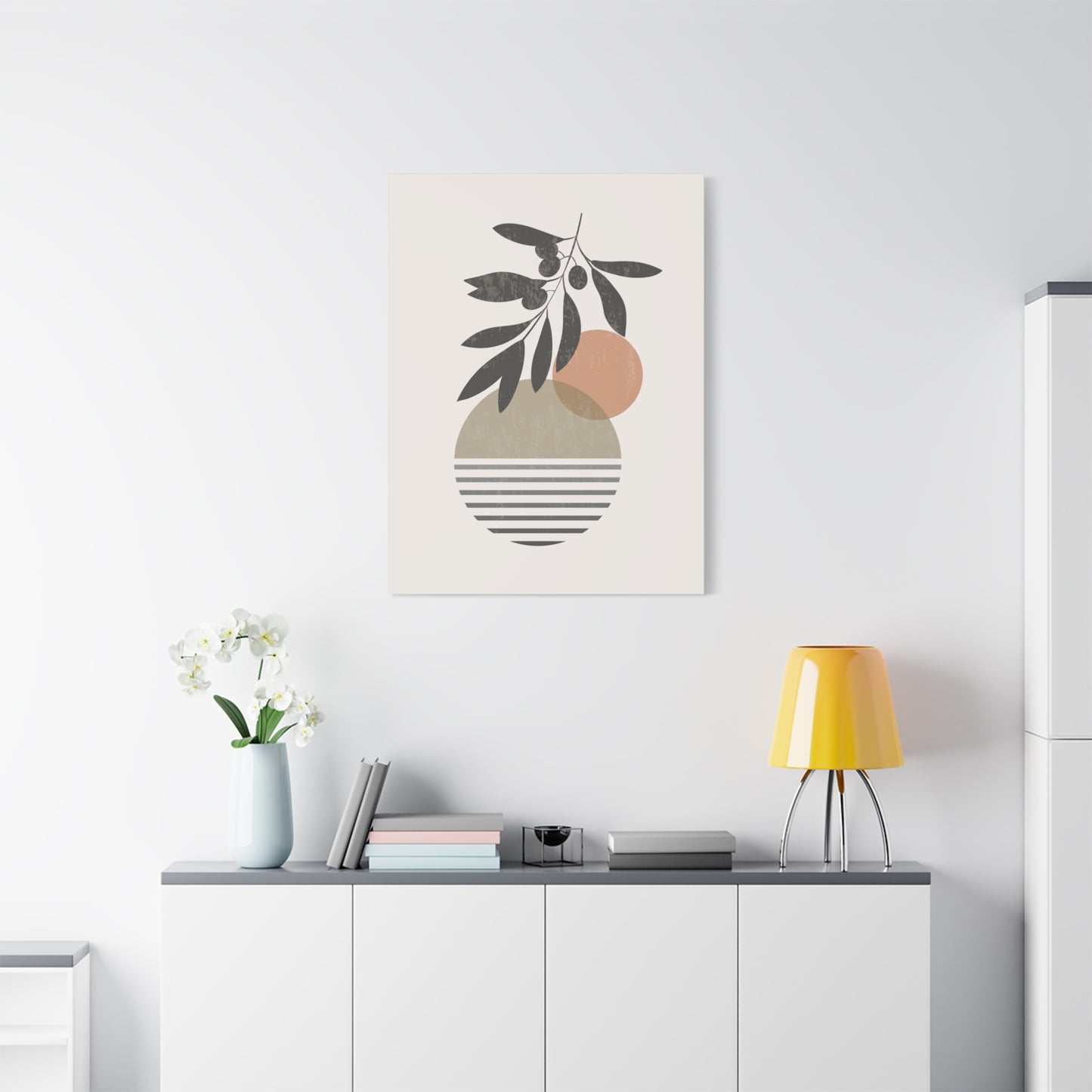 Sun Leaves Deco Wall Art & Canvas Prints