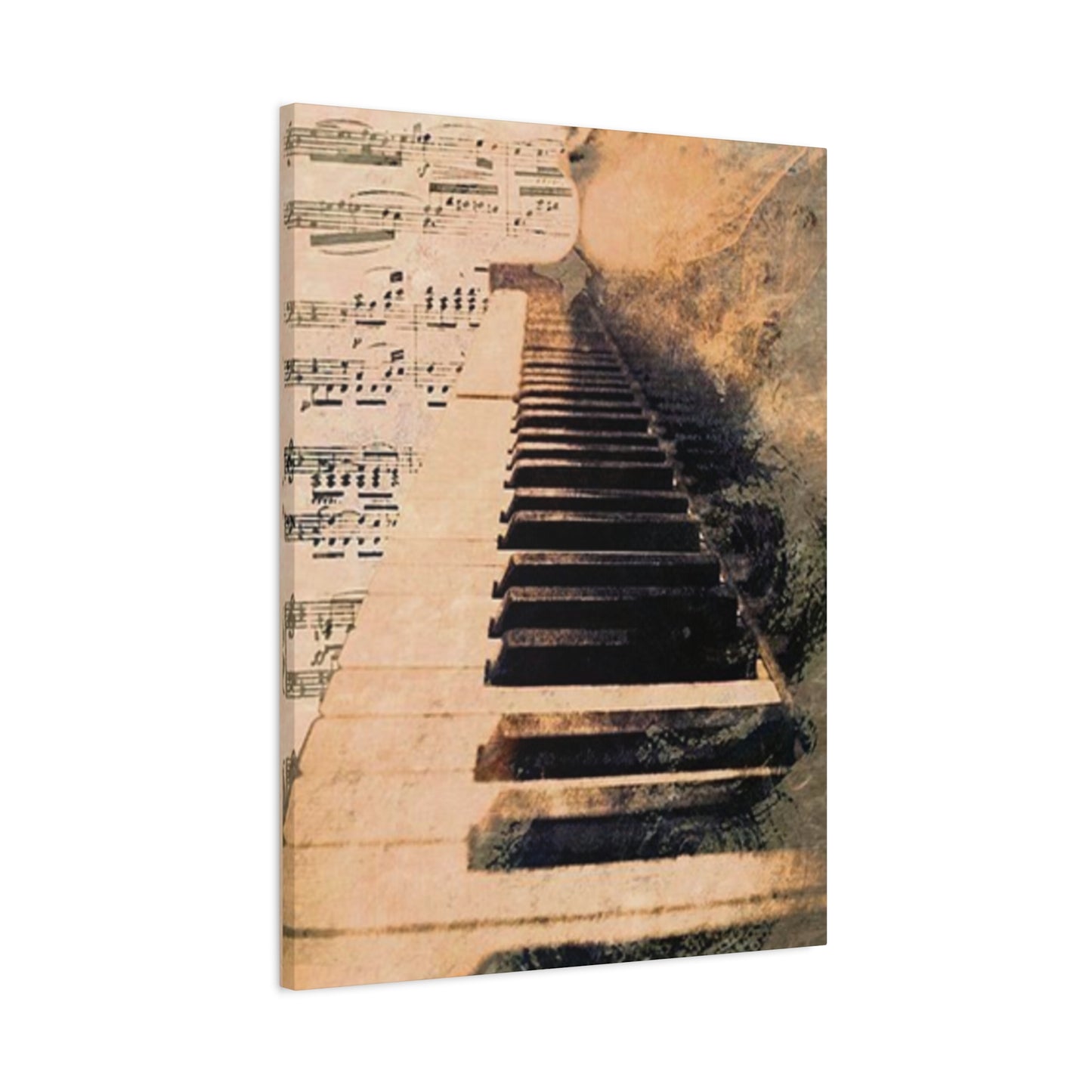 Piano Keys Painting Wall Art & Canvas Prints