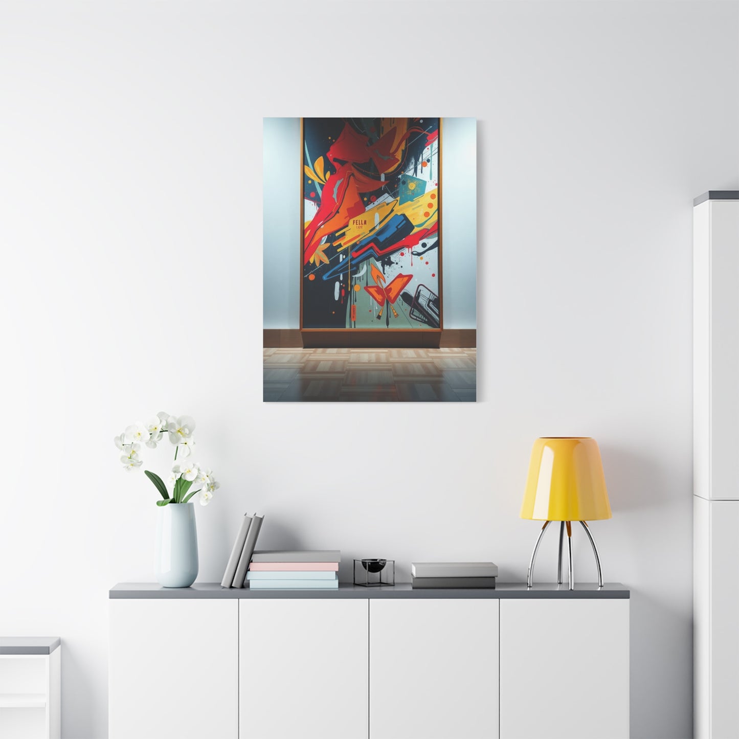 Avant-Garde Symphony Canvas Wall Art & Canvas Print