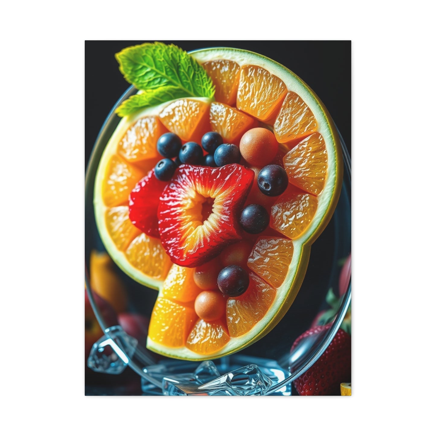 Exquisite Citrus Reverie wall art & canvas print