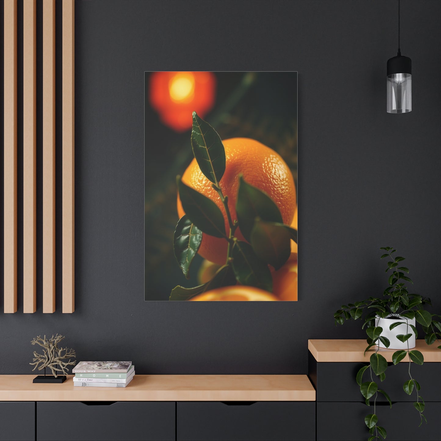 Amber Reverie Canvas Wall Art & Canvas Print