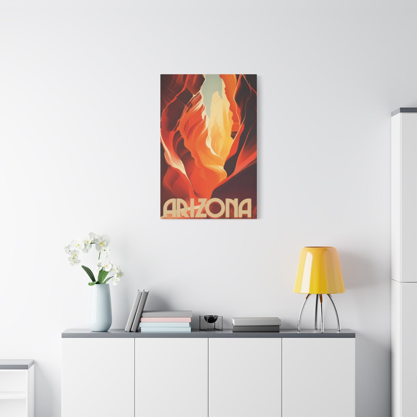 Arizona Desert Painting Wall Art & Canvas Prints