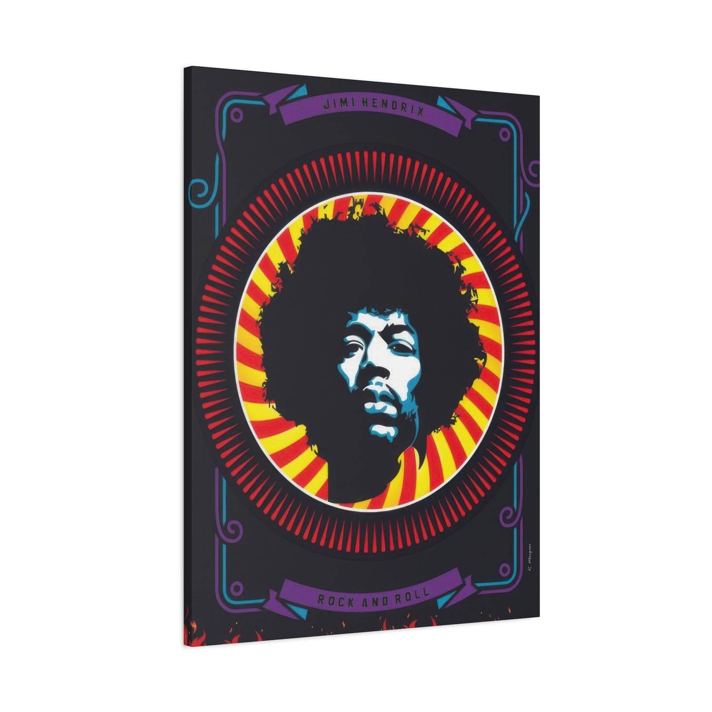 Jimi Hendrix 7 Wall Art & Canvas Prints