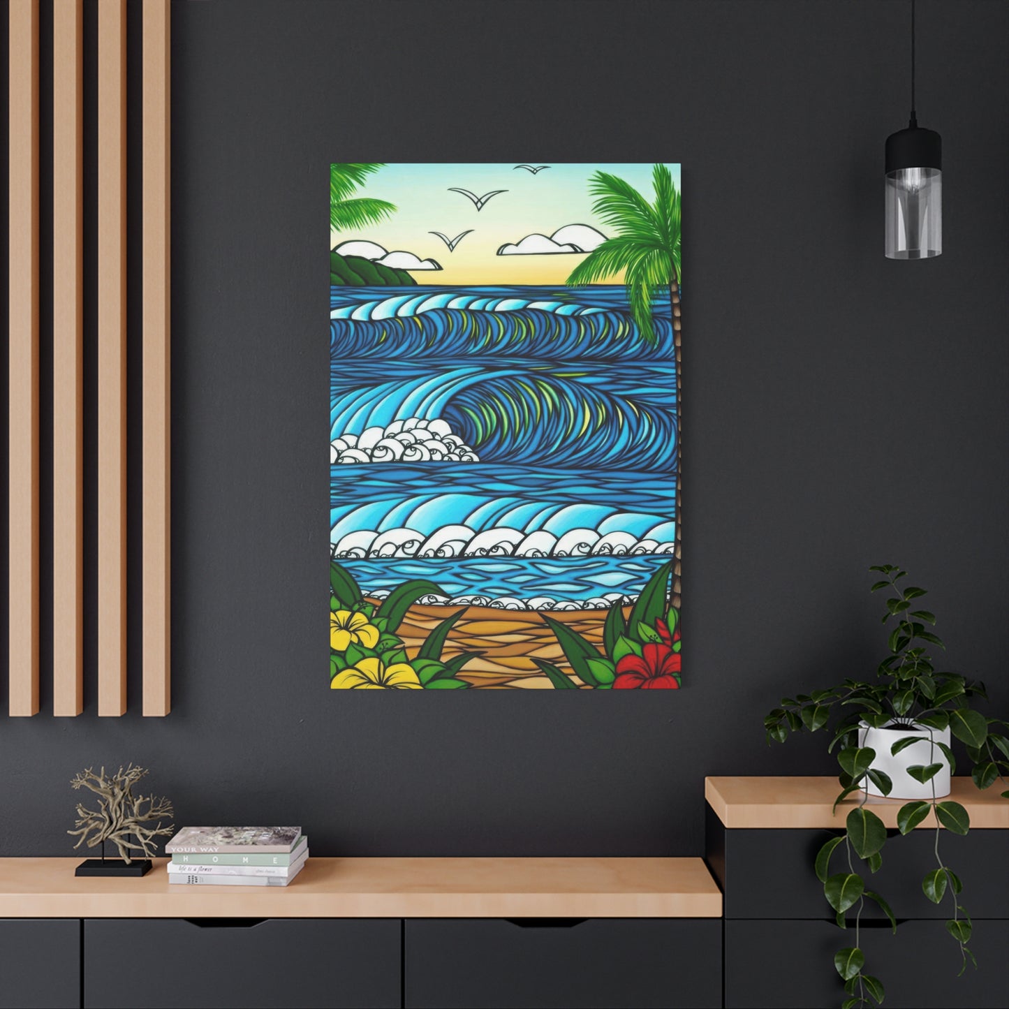 Hawaiian Waves Wall Art & Canvas Prints