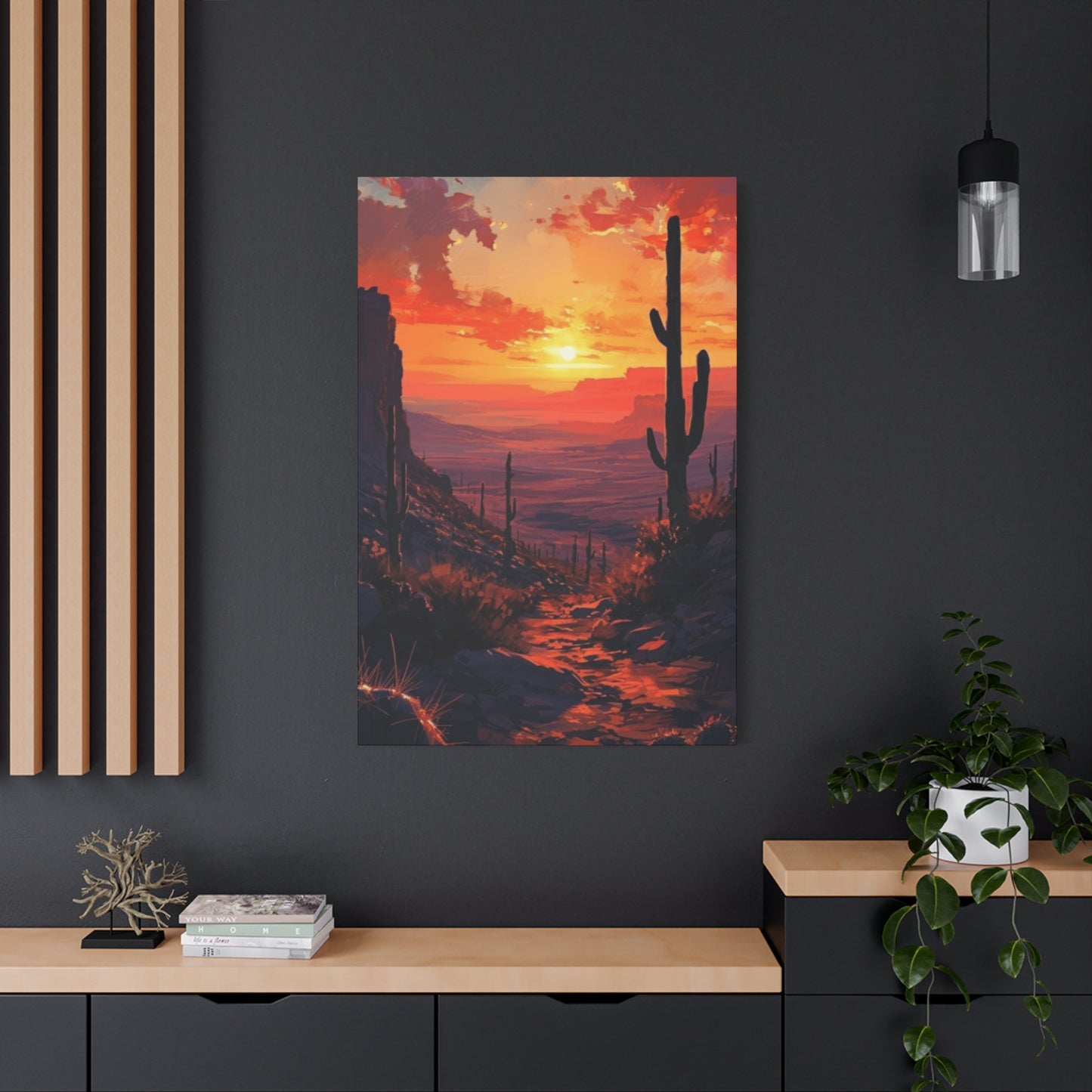 Arizona Desert Sky Sunset Wall Art & Canvas Prints