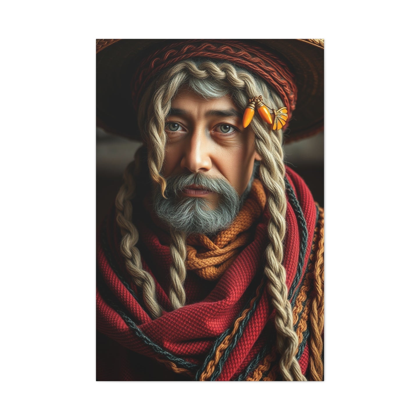 Vintage Serenity Panels Wall Art & Canvas Print